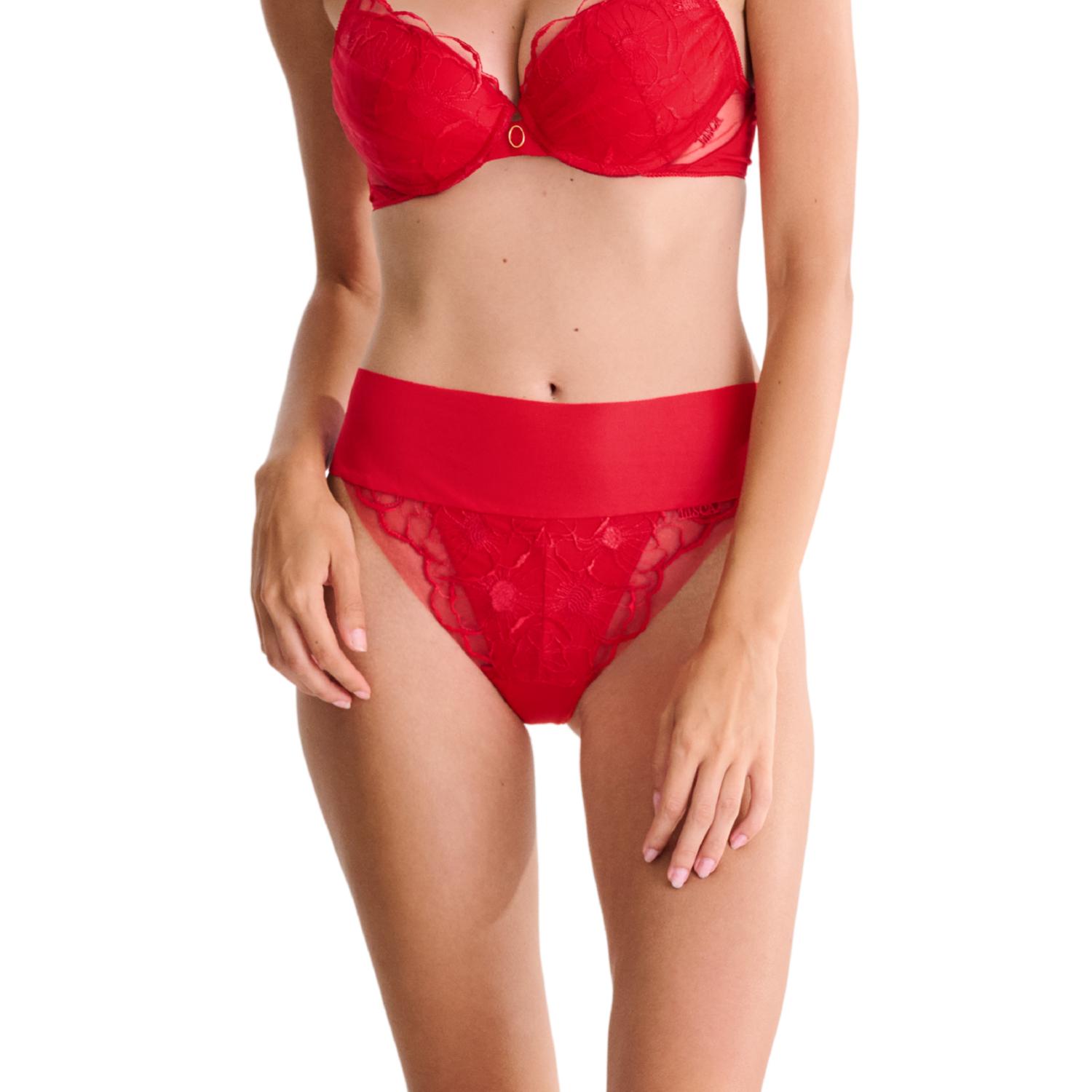 3838411477886 - Hohe brasilianische Slip mit erhöhtem Beinausschnitt für Frauen Miracle