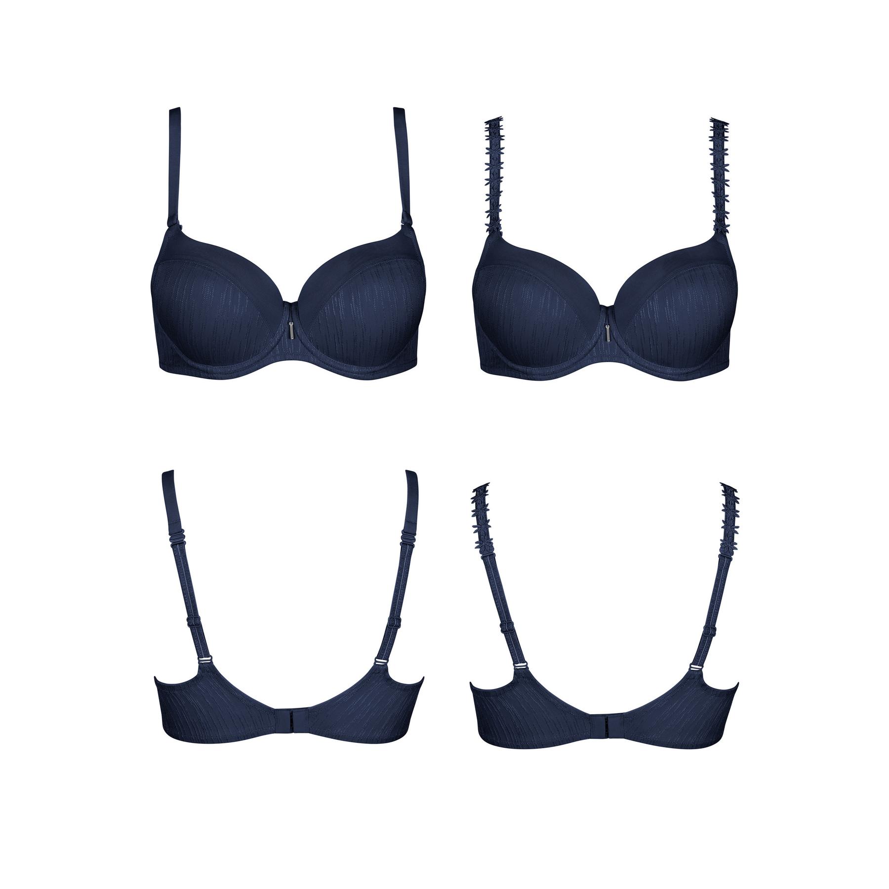 Reggiseno preformato con bretelle doppie donna  Gracia B à E