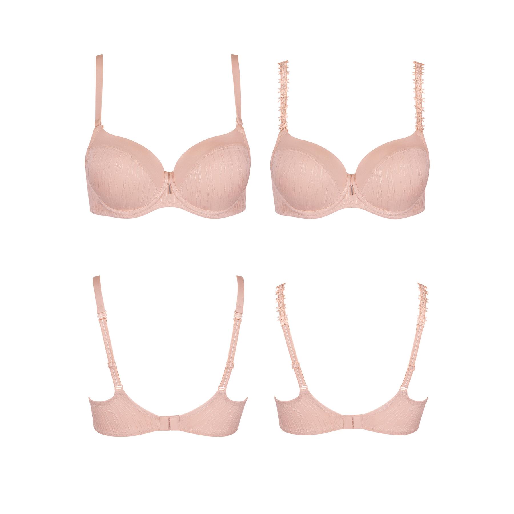 Reggiseno preformato con bretelle doppie donna  Gracia B à E