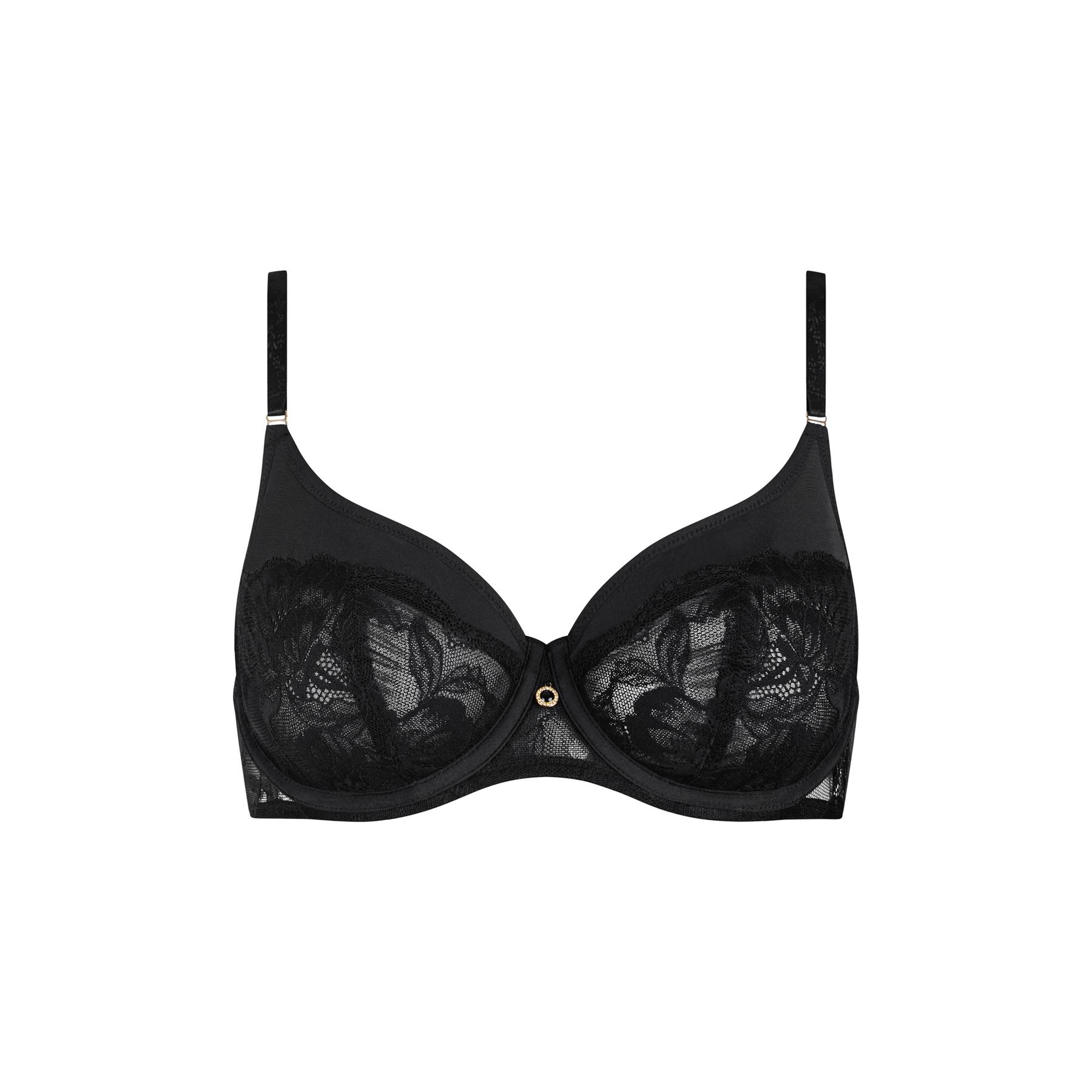 Reggiseno con ferretto e pizzo fine donna  Robin