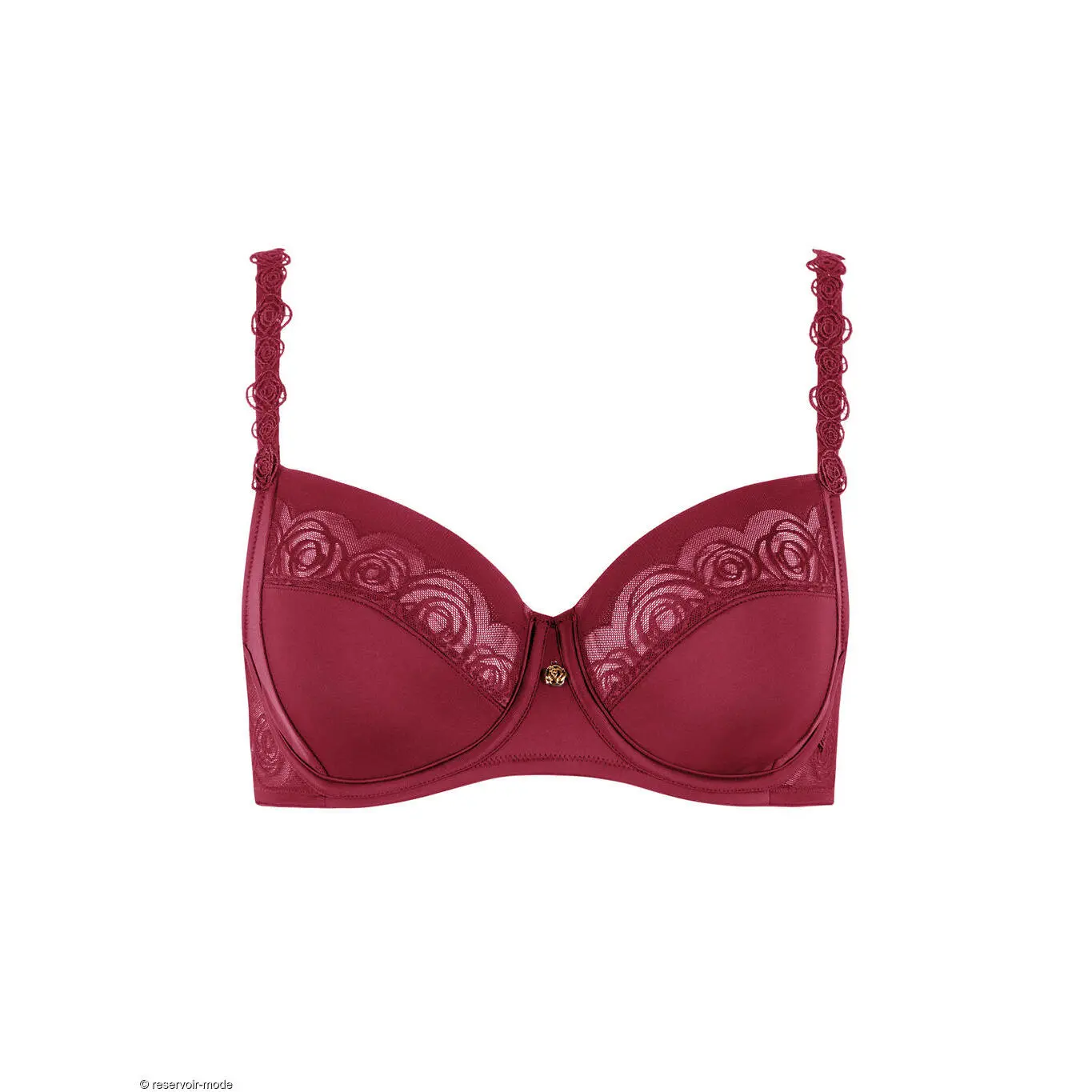 Reggiseno con stecche in cotone ed elastan donna  Ruby
