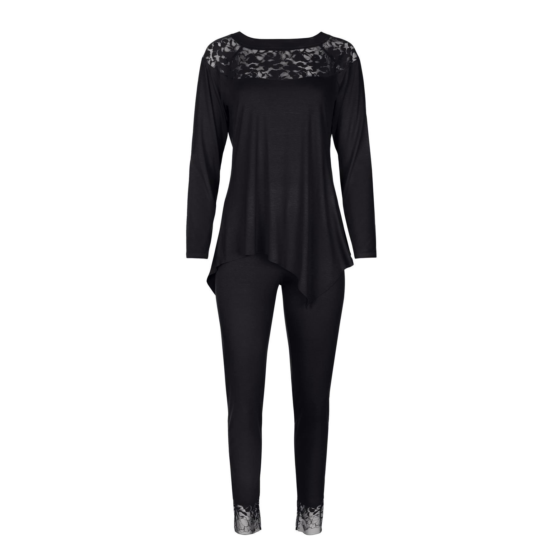 Pigiama pantalone top maniche lunghe donna  Flamenco