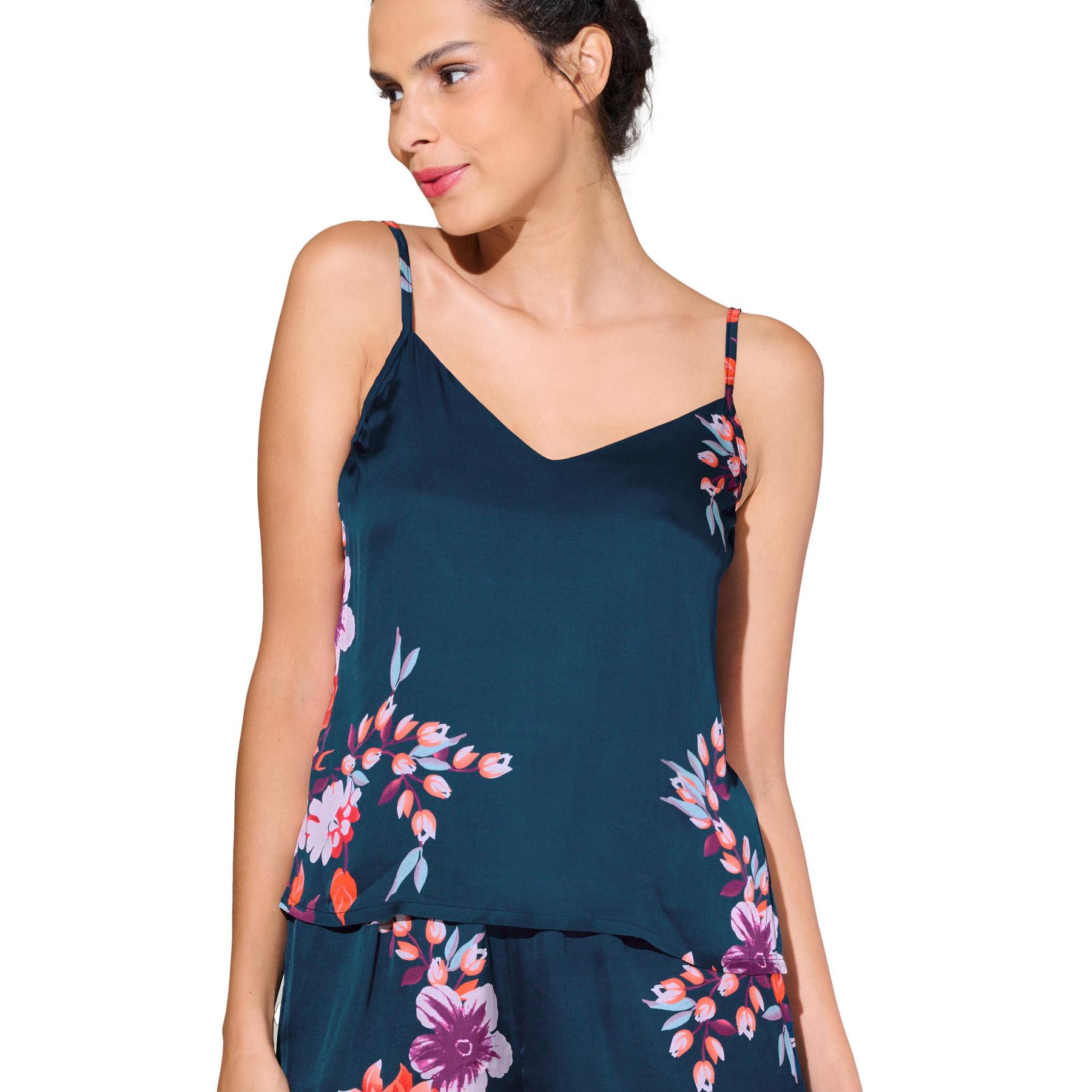 Pigiama top con spalline sottili donna  Amaryllis