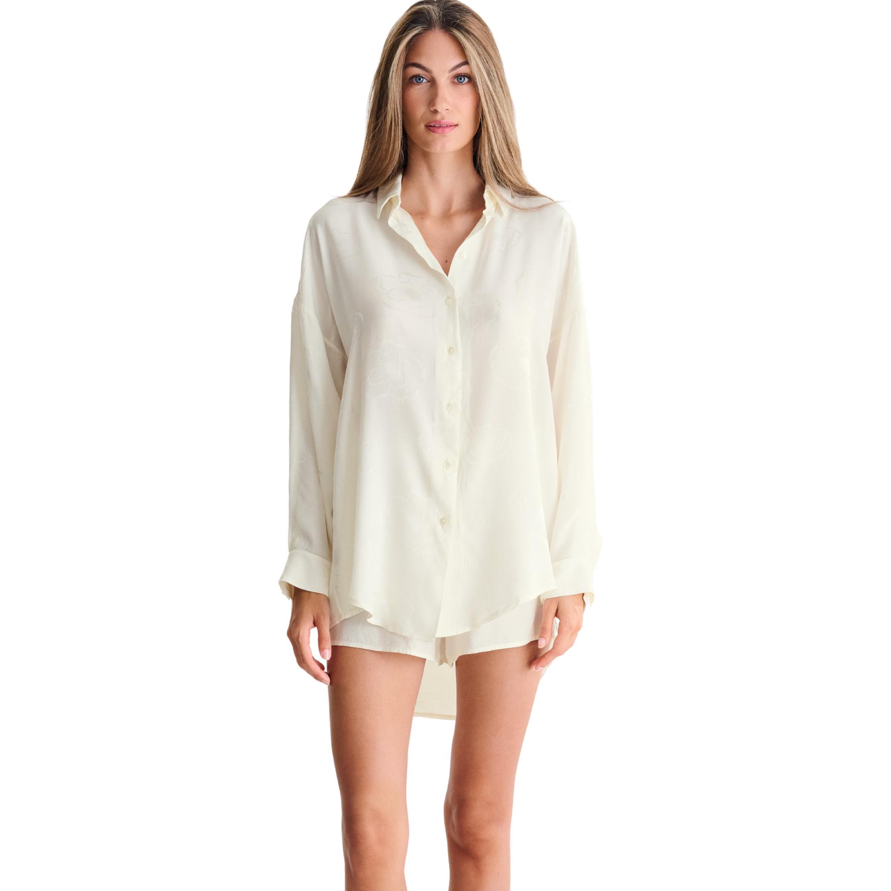 3838411504032 - Damen Langarm-Pyjamahemd Miracle Mariage