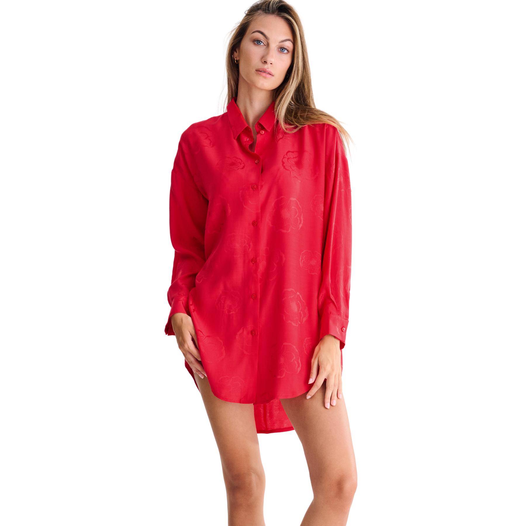 3838411504100 - Damen Langarm-Pyjamahemd Miracle