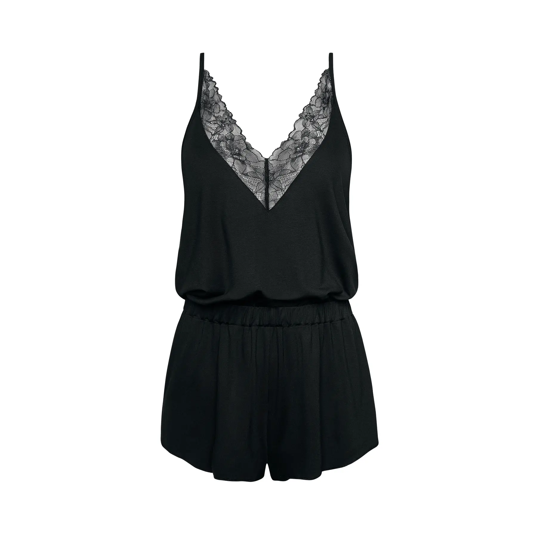 Pyjama Combishort Mit Feinen Trägern Damen Lisca Destiny