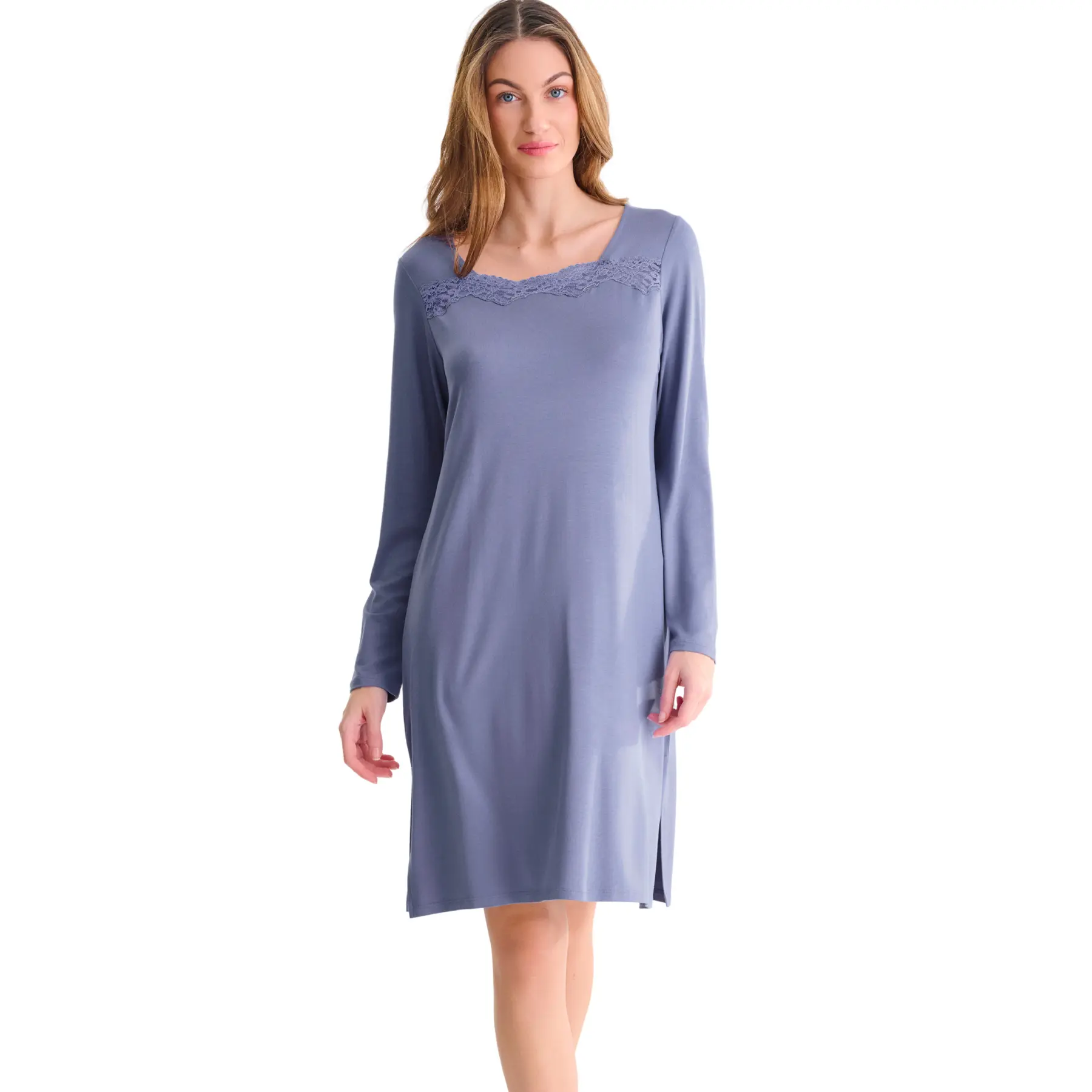 Chemise da notte a maniche lunghe donna  Tania