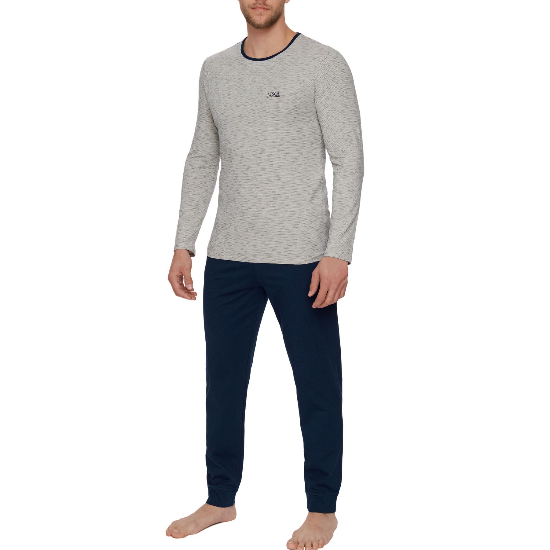 3838411188799 - Schlafanzug Set mit langen Ärmeln T-Shirt und Hose Atlas