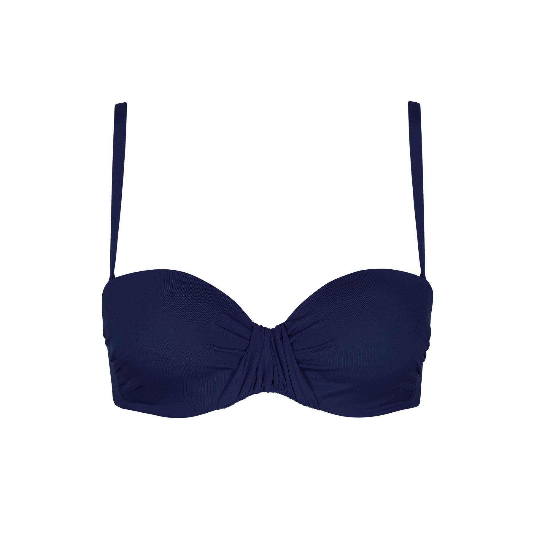 3838411147840 - Bikini-Oberteil Bandeau vorgeformt mit mehreren Positionen für Damen Okinawa