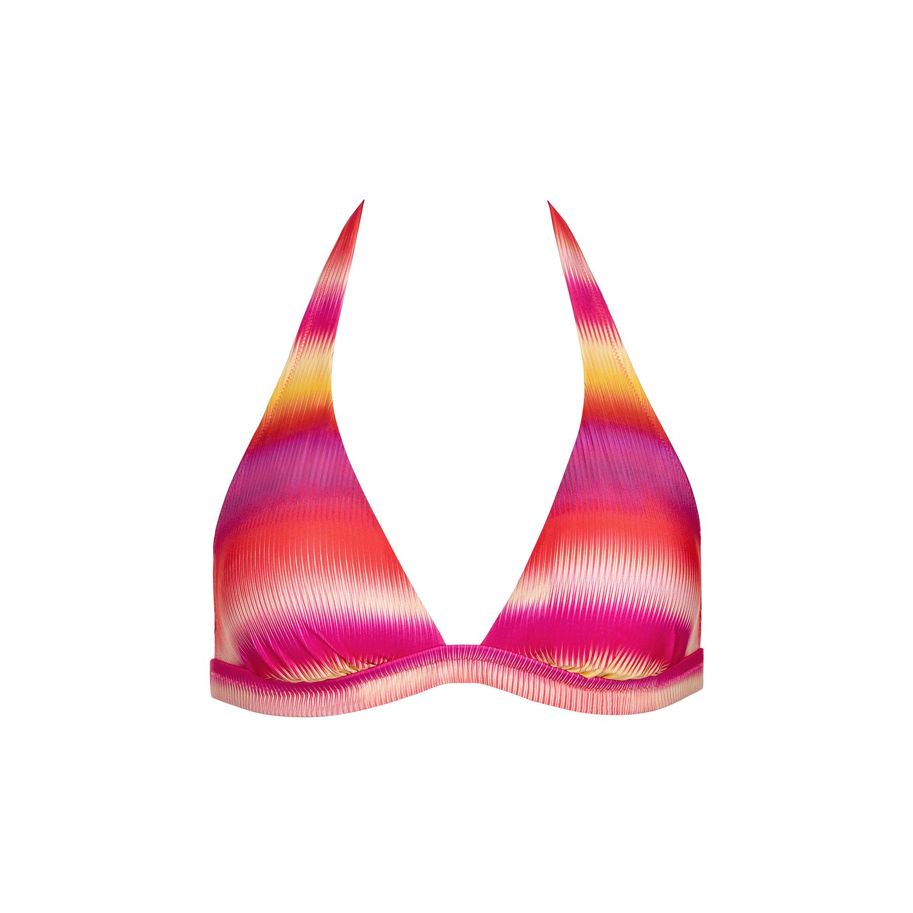 3838411439136 - Bügelloser Bikini-Oberteil mit vorgeformten Dreiecken für Frauen Osaka