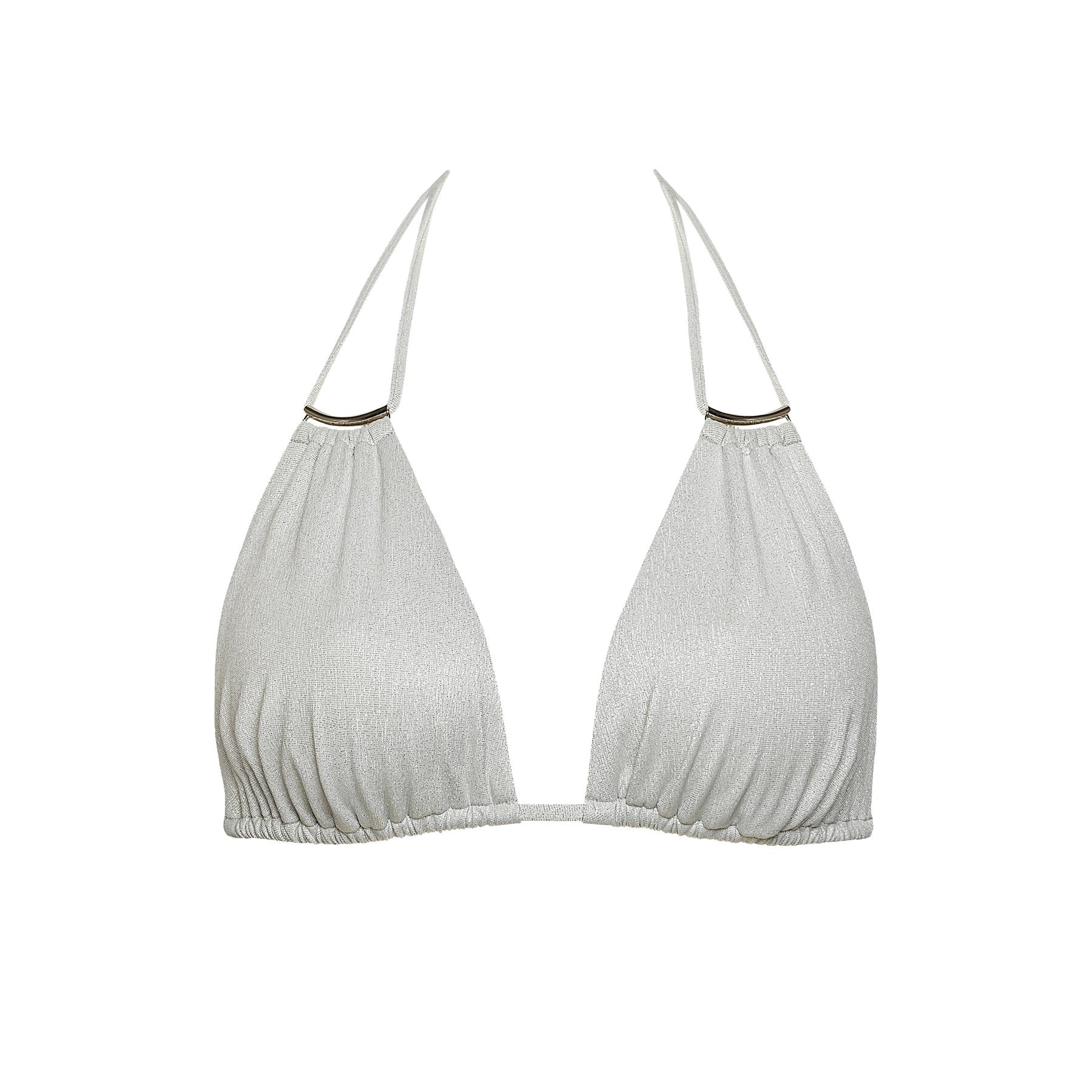 Top da bagno triangolare senza schienale donna  Blue Lagoon