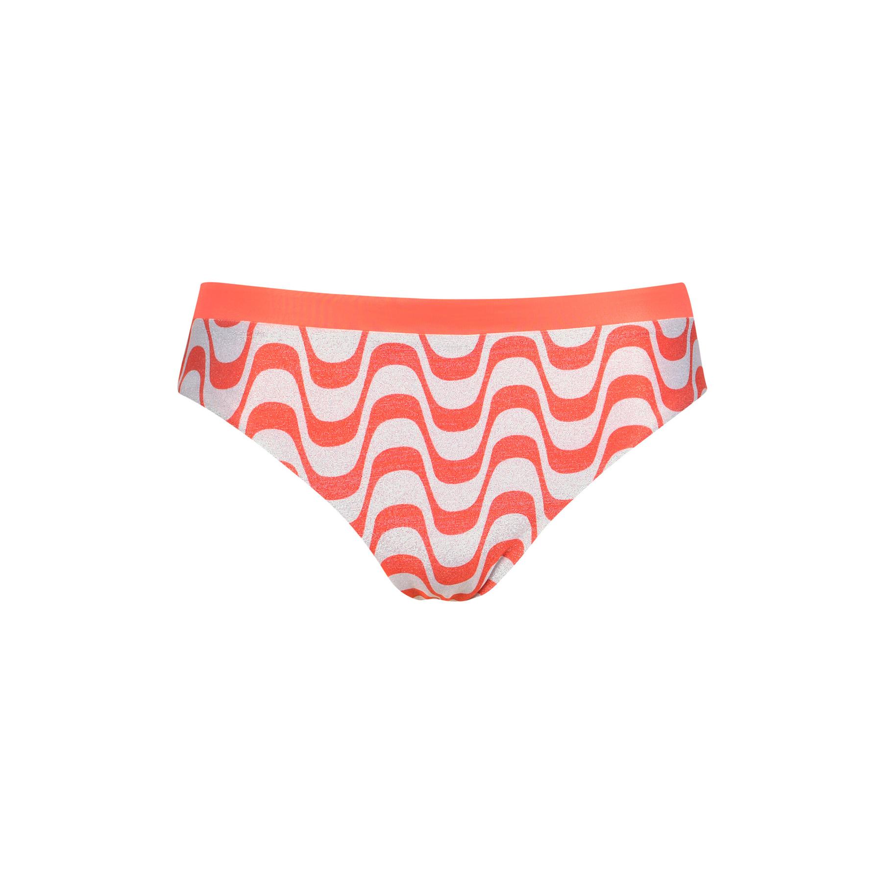 3838411339443 - Damen-Bikinihose mit hoher Taille Iceland