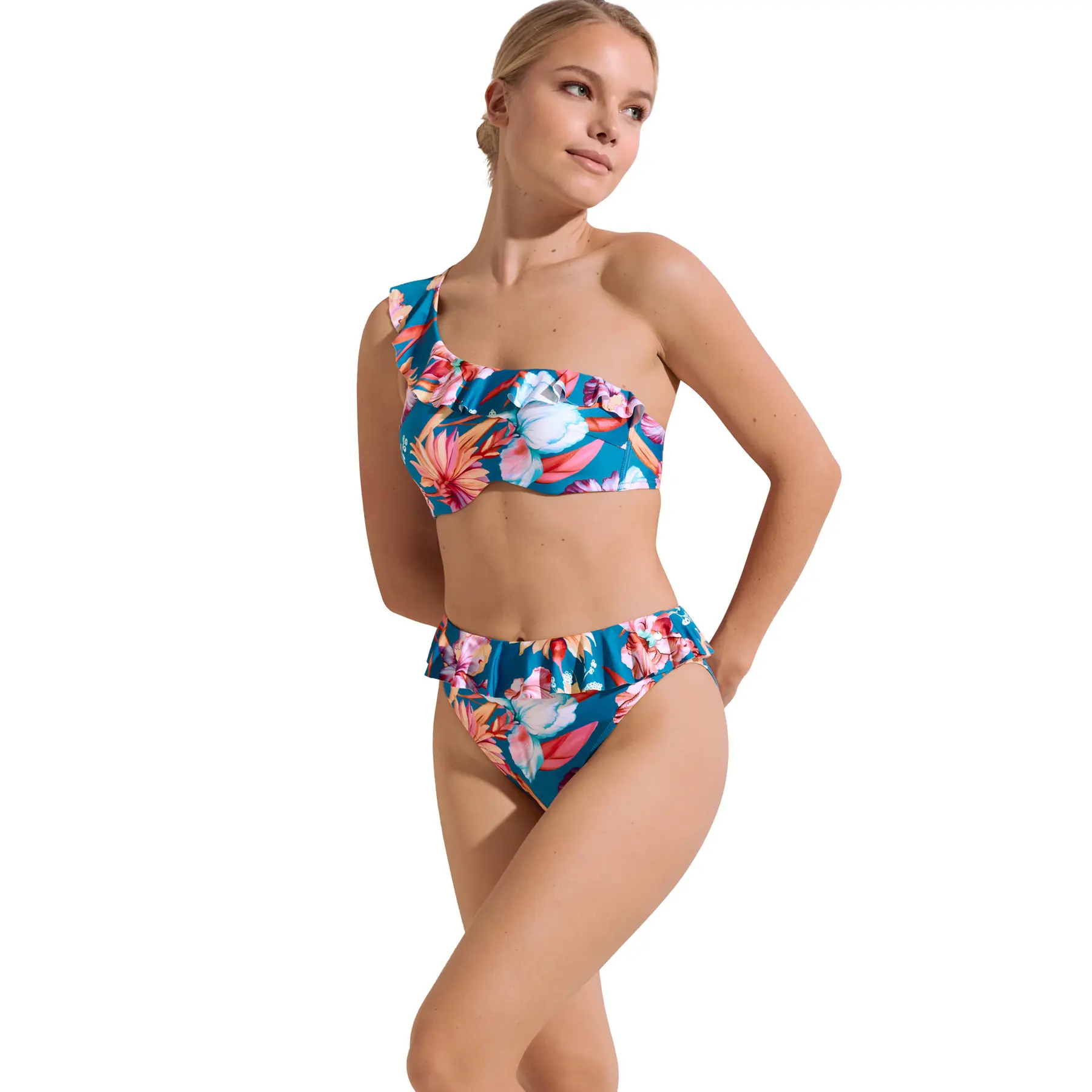 3838411352244 - Hoch geschnittener Damen-Bikini-Unterteil Rimini