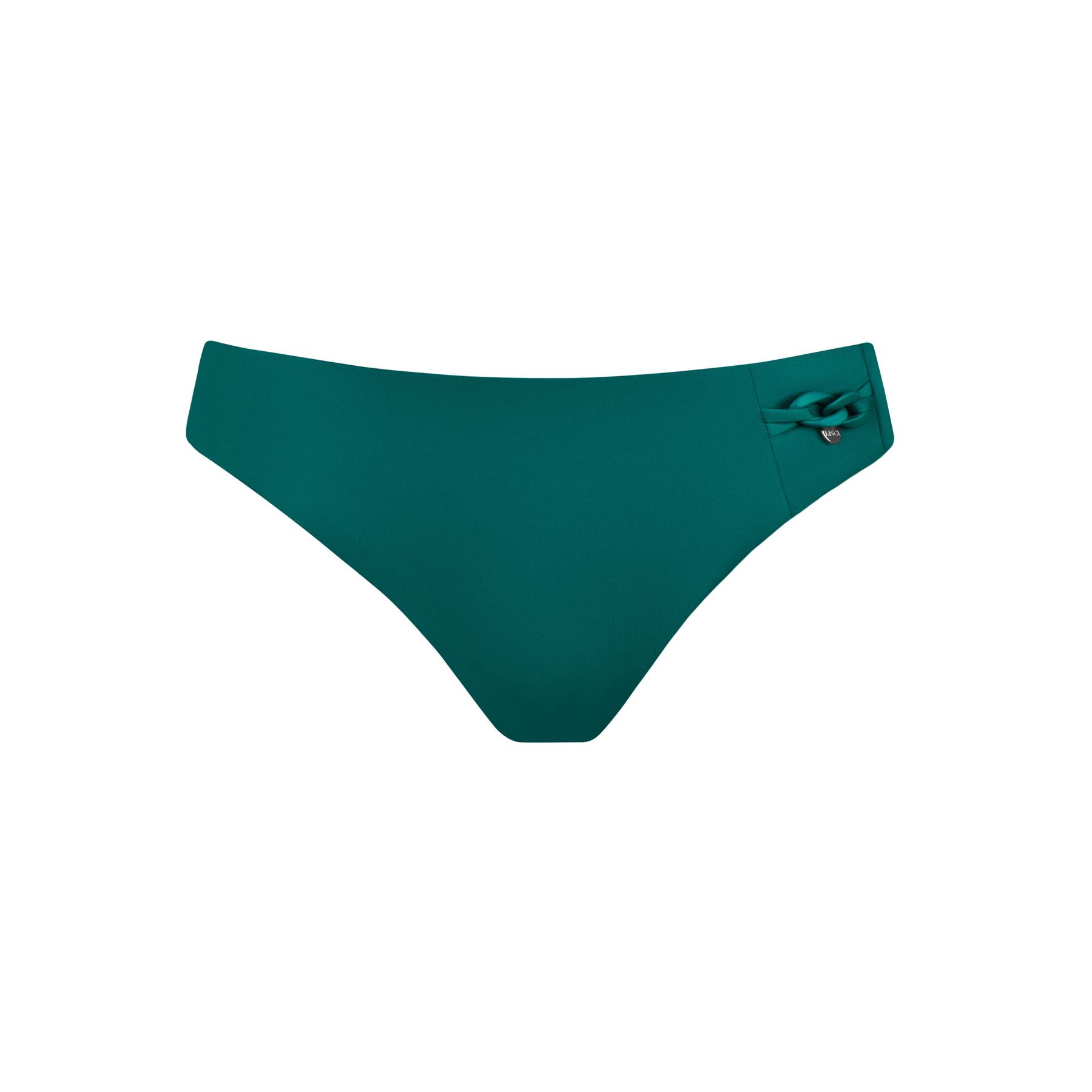 3838411400112 - Bikini-Unterteil mit modischer Kette auf der linken Seite für Damen Palma