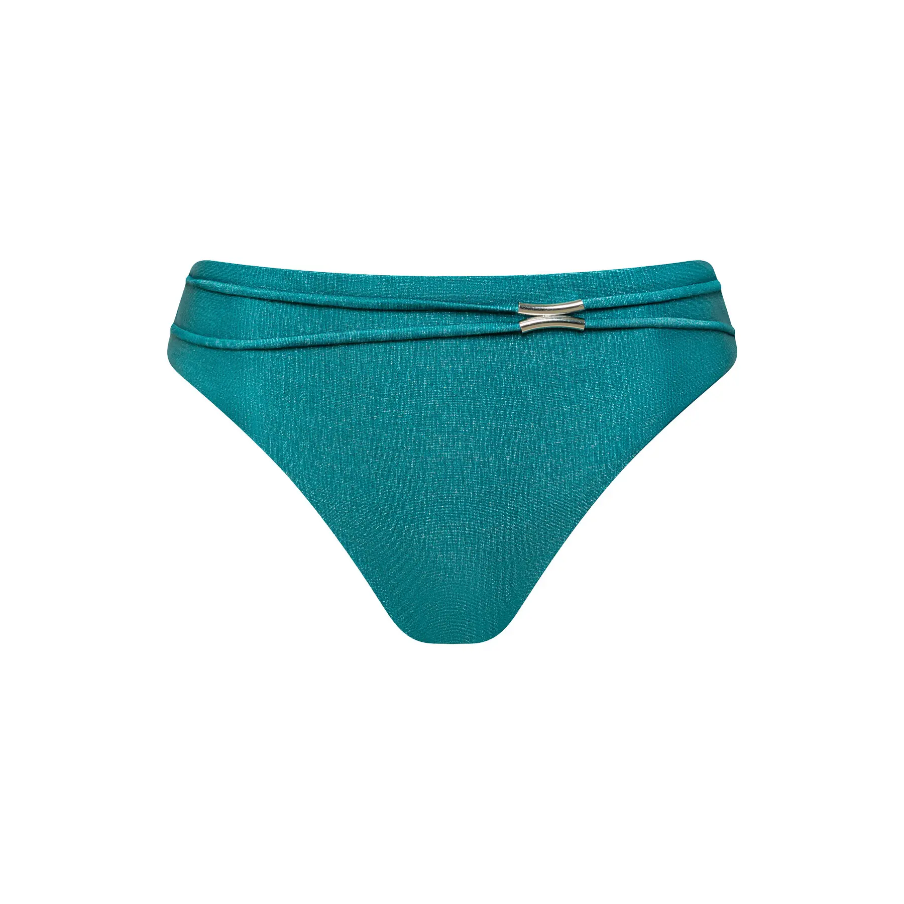 3838411492100 - Damen-Bikinihose mit hoher Taille Blue Lagoon