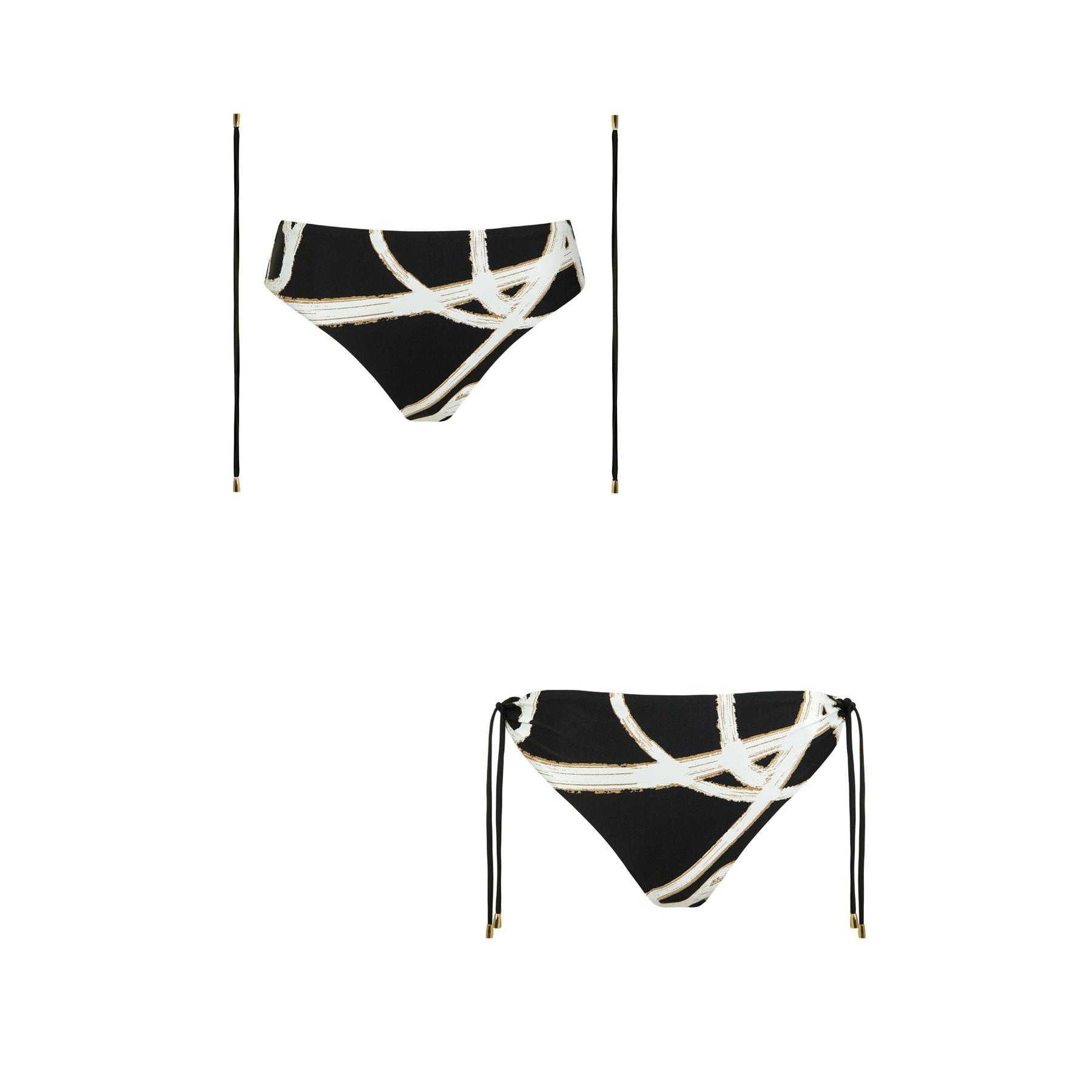 Costume da bagno a vita alta con lacci rimovibili donna  Honolulu