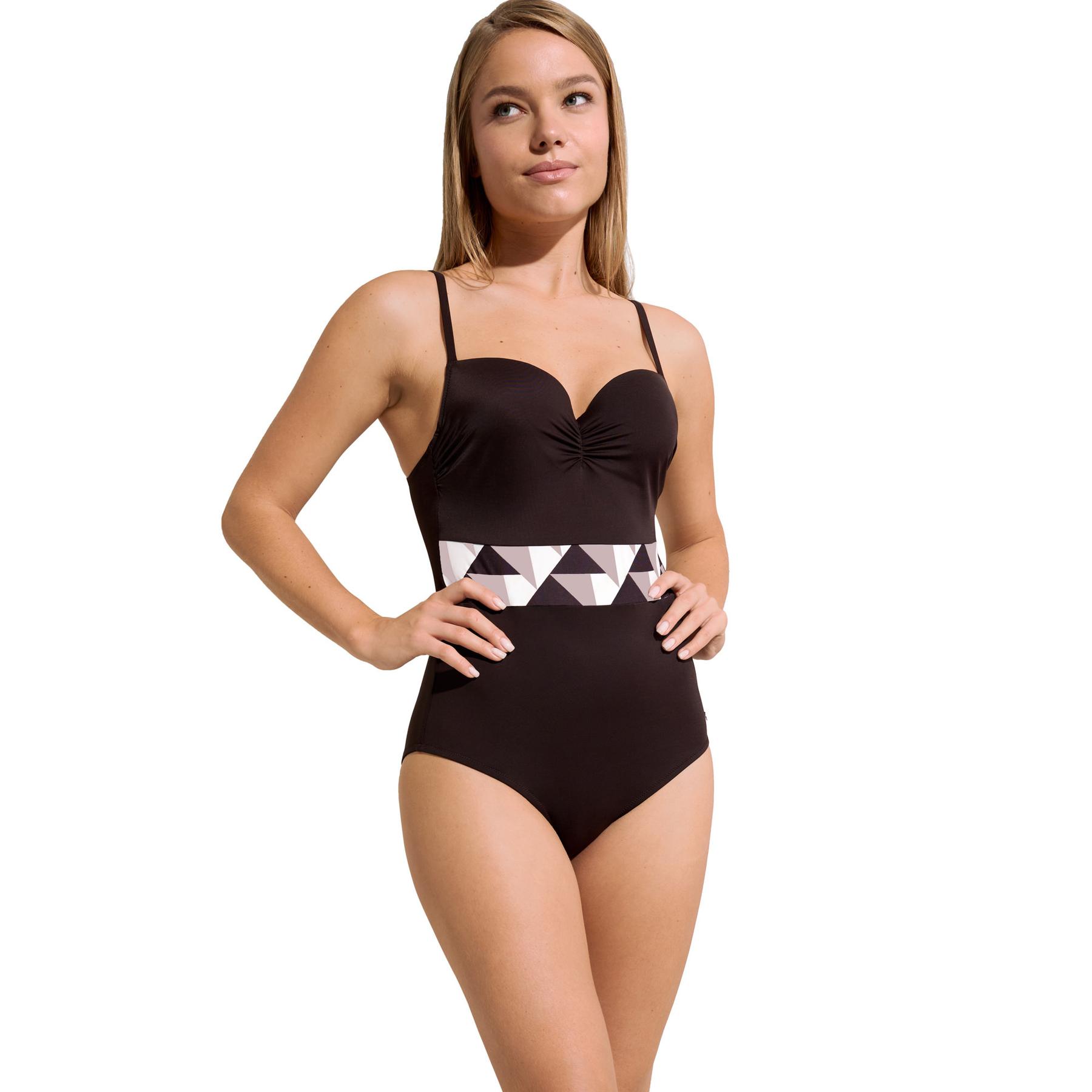 3838411316567 - Formbarer Damen-Einteiler Badeanzug Toulouse