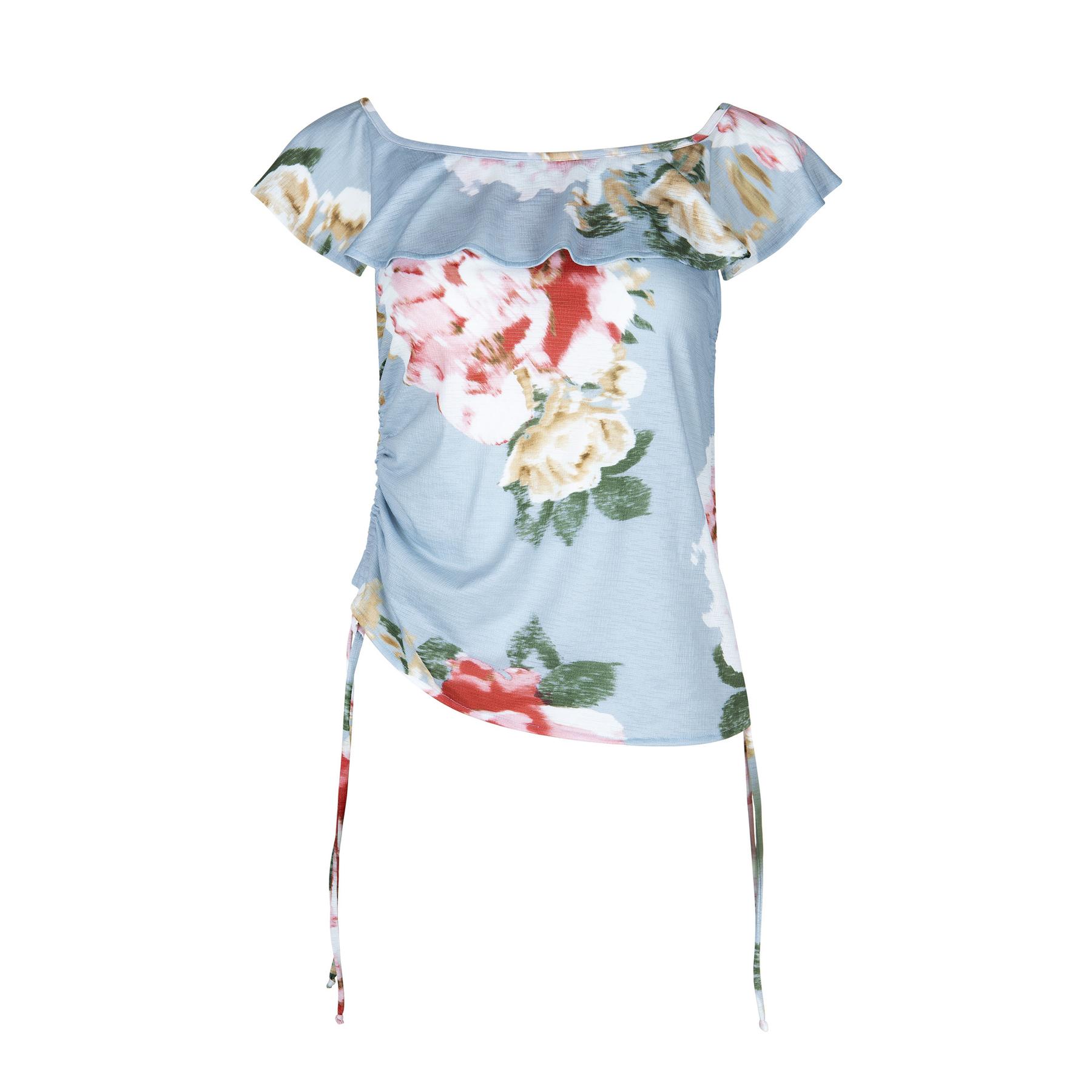 3838411143224 - Lisca Bluse Hawaii in Hellblau - S