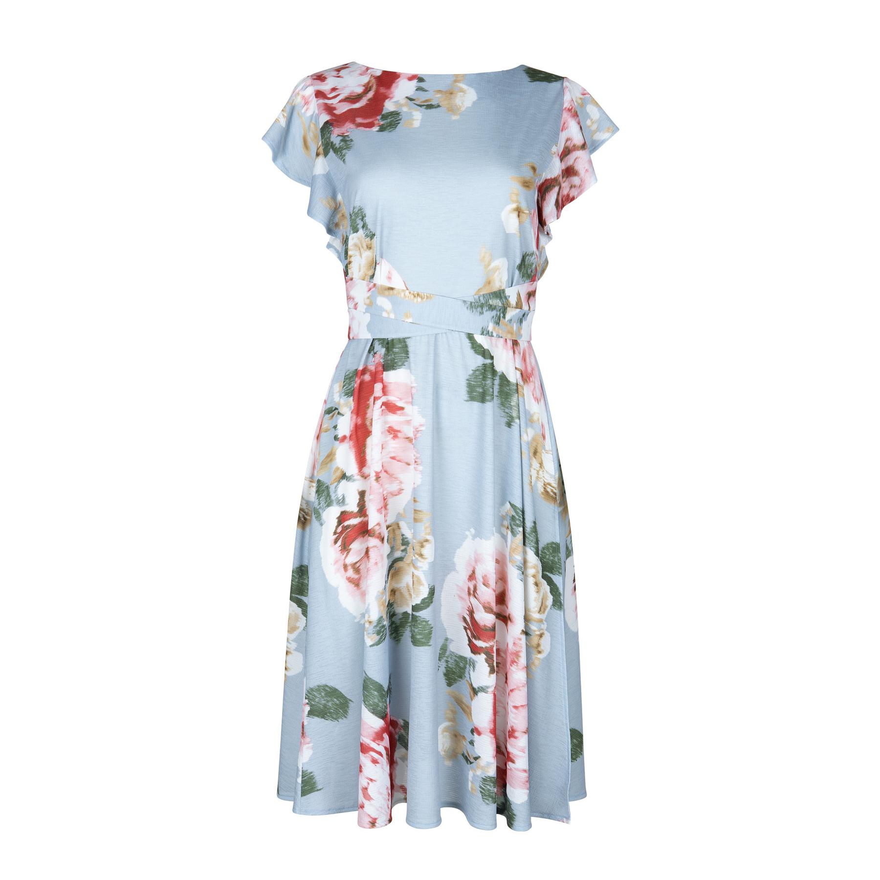 3838411143385 - Damen Sommerkleid Hawaii