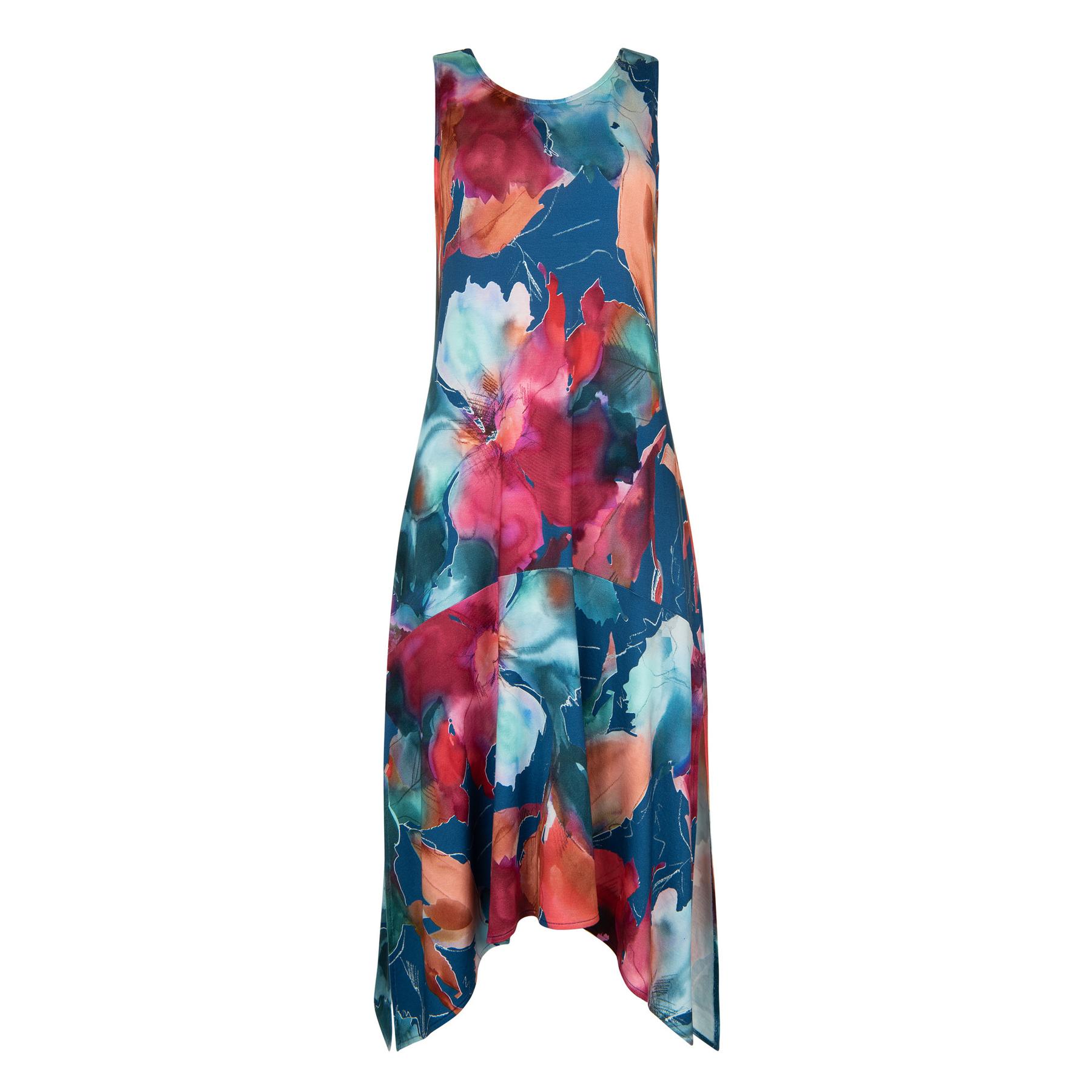 3838411430140 - Ärmelloses Midikleid für Damen Roma