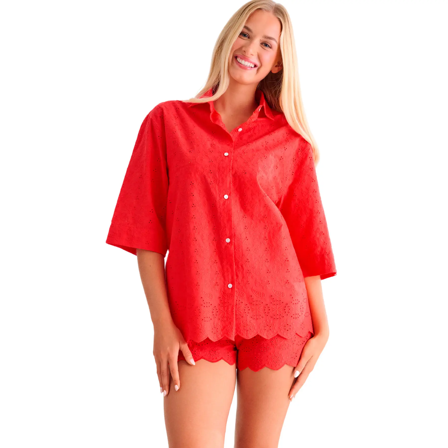 Chemise da spiaggia donna  Panama