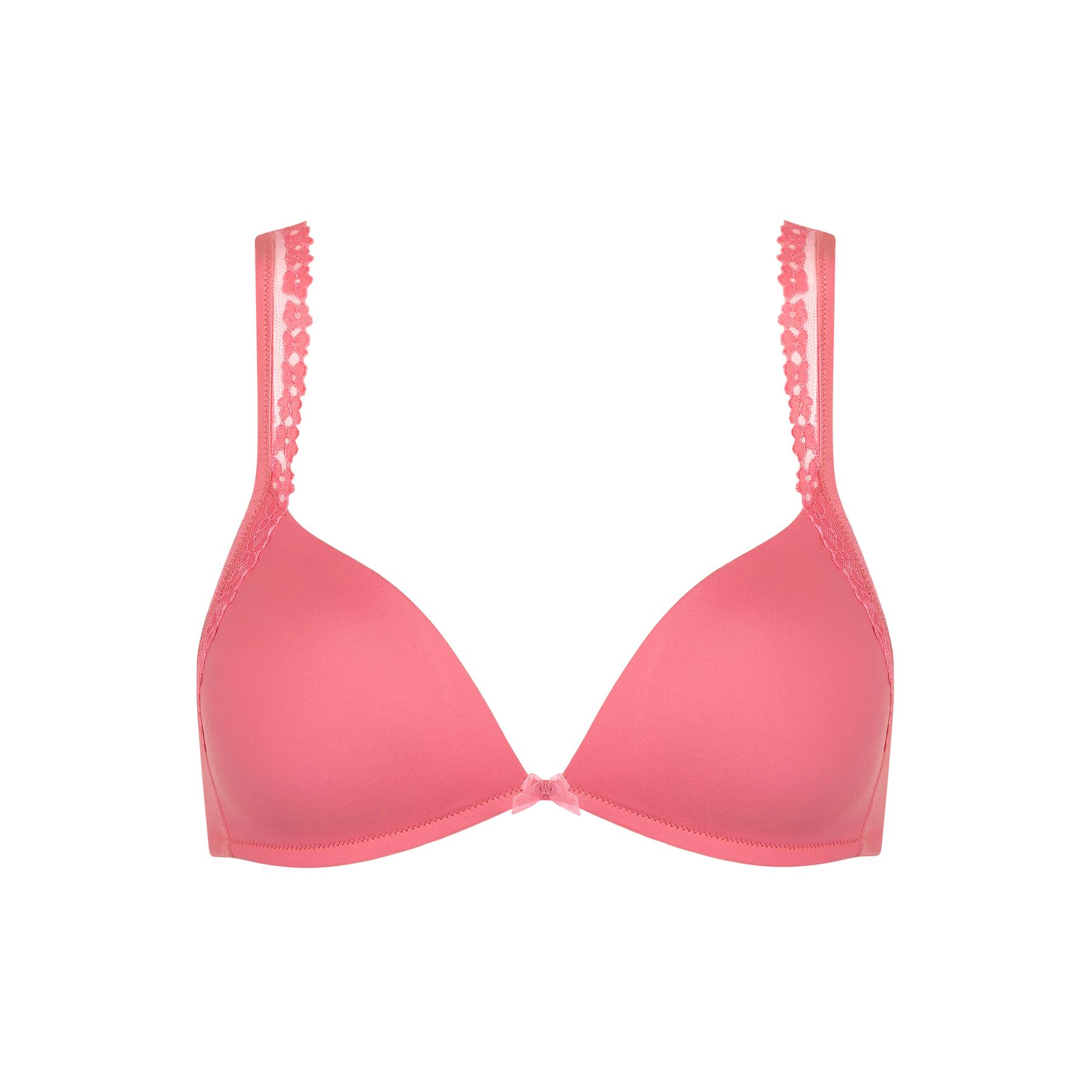 3838411410685 - Damen trägerloser Triangle BH ohne Bügel Sunset