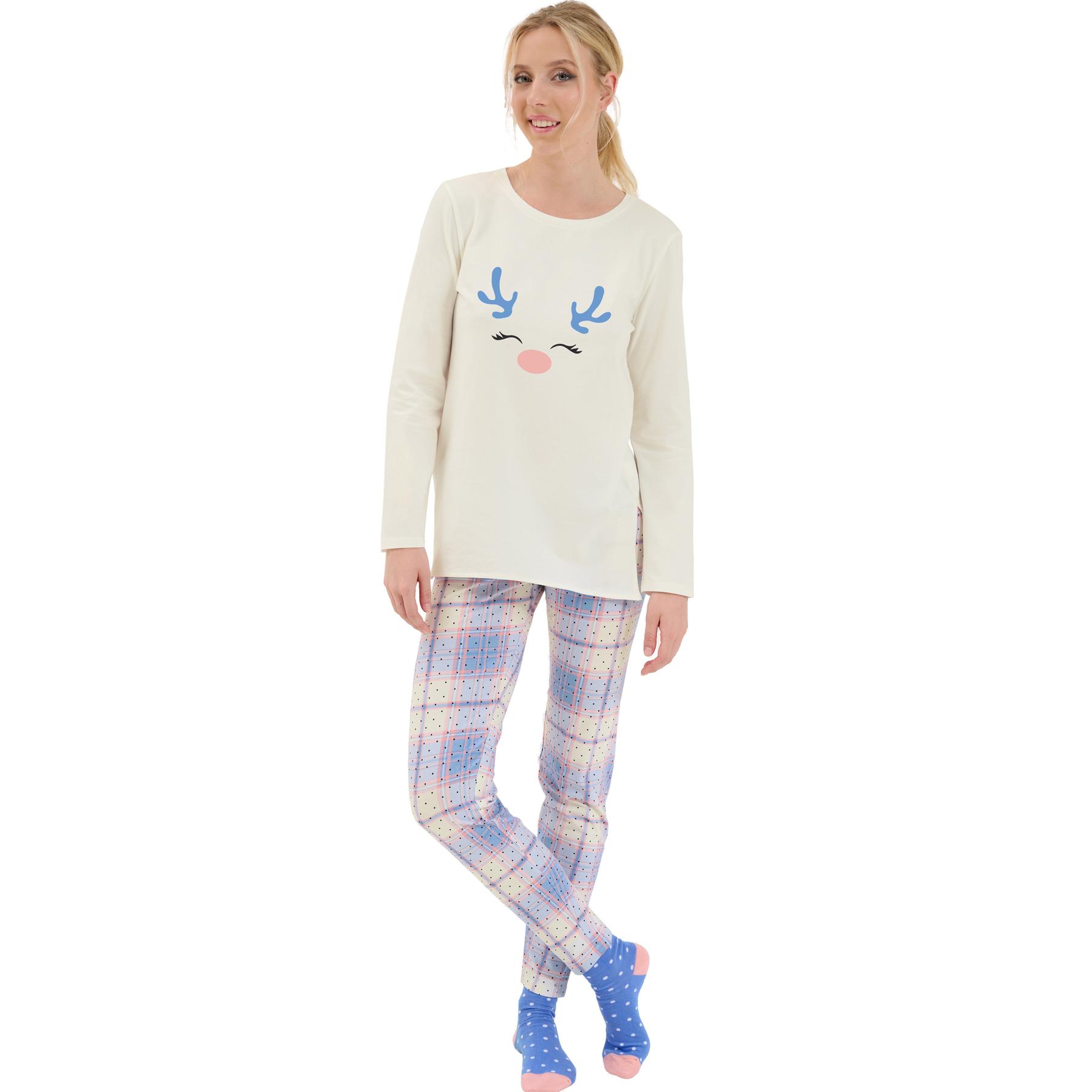 Pigiama a maniche lunghe donna  Holiday