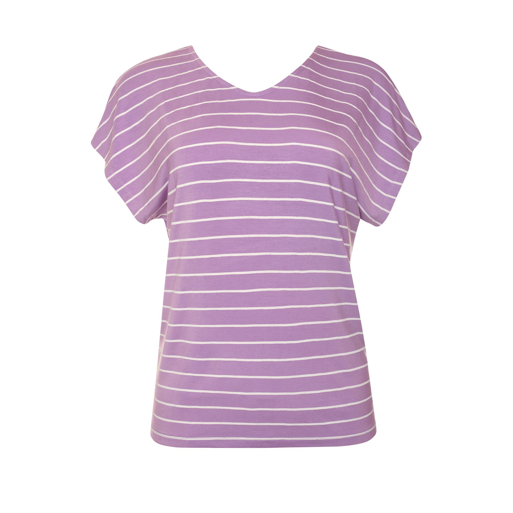 3838411225616 - T-Shirt mit breiten Schultern für Frauen Posh