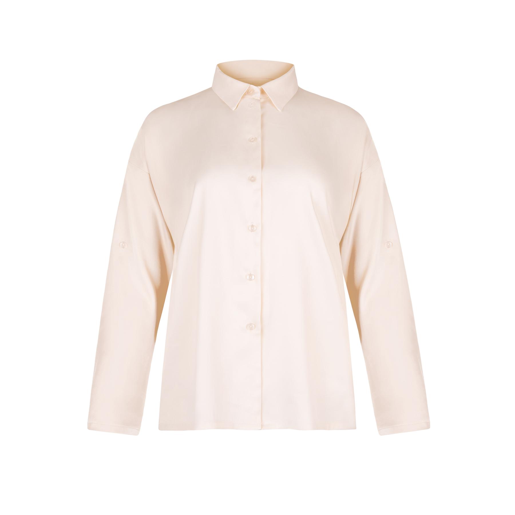 3838411433516 - Damen Schlafanzughemd mit langen Ärmeln Paris