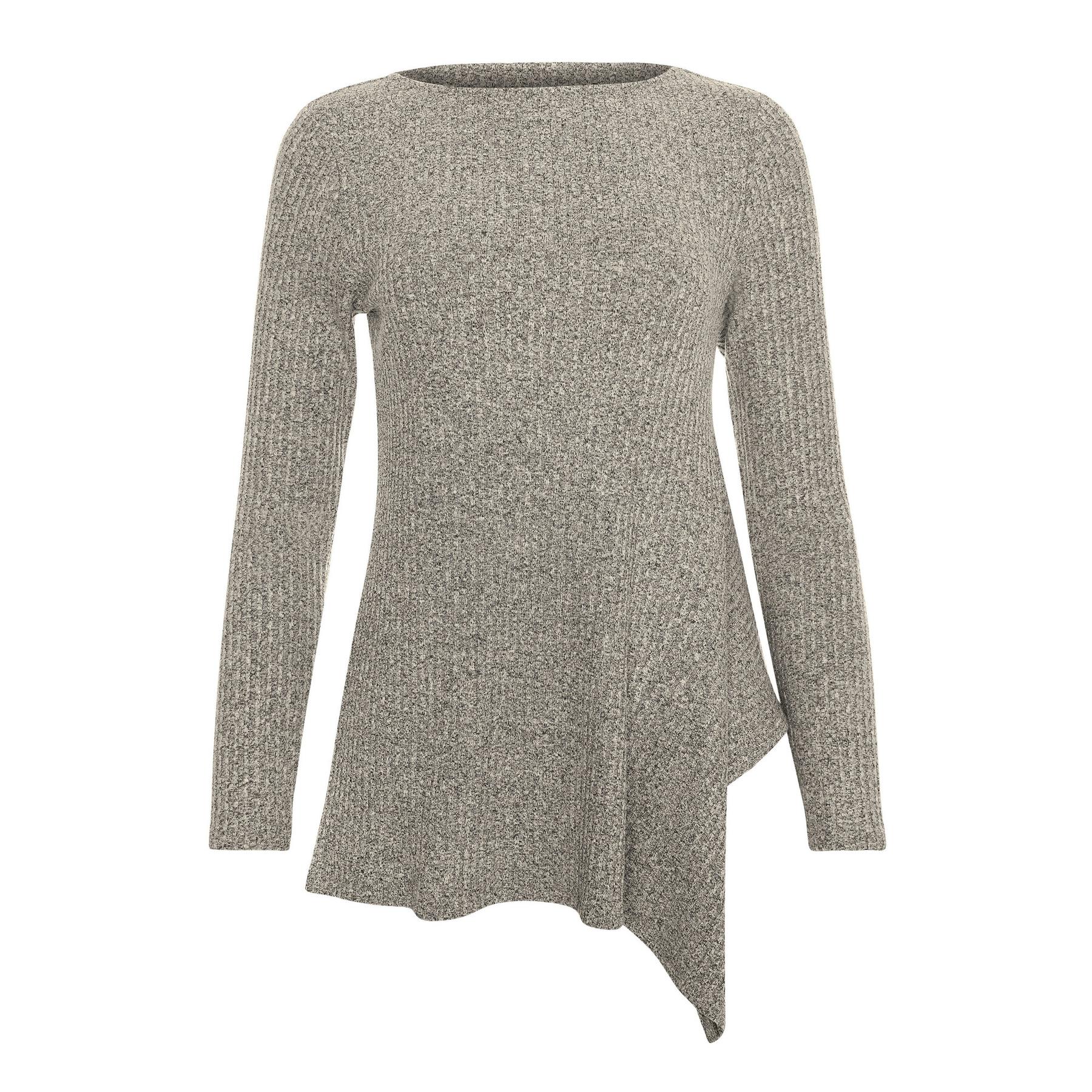 3838411110806 - Asymmetrischer Pullover für Frauen Cosy