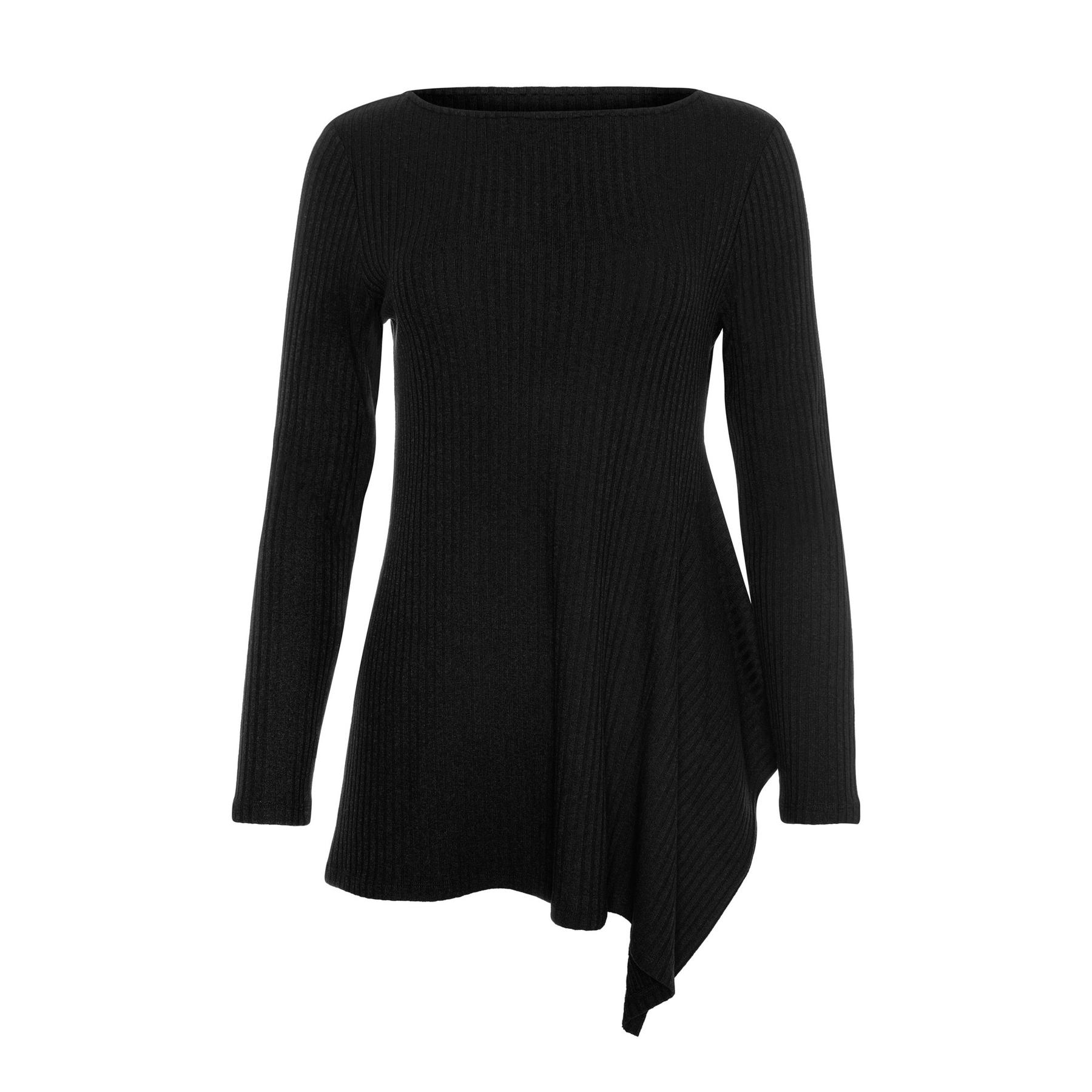 3838411110776 - Asymmetrischer Pullover für Frauen Cosy