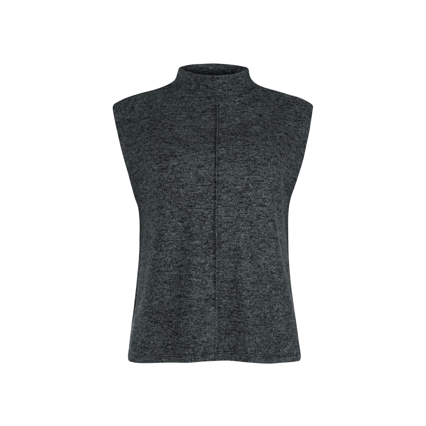 3838411476209 - Ärmelloser Pullover mit Stehkragen Damen Rosie