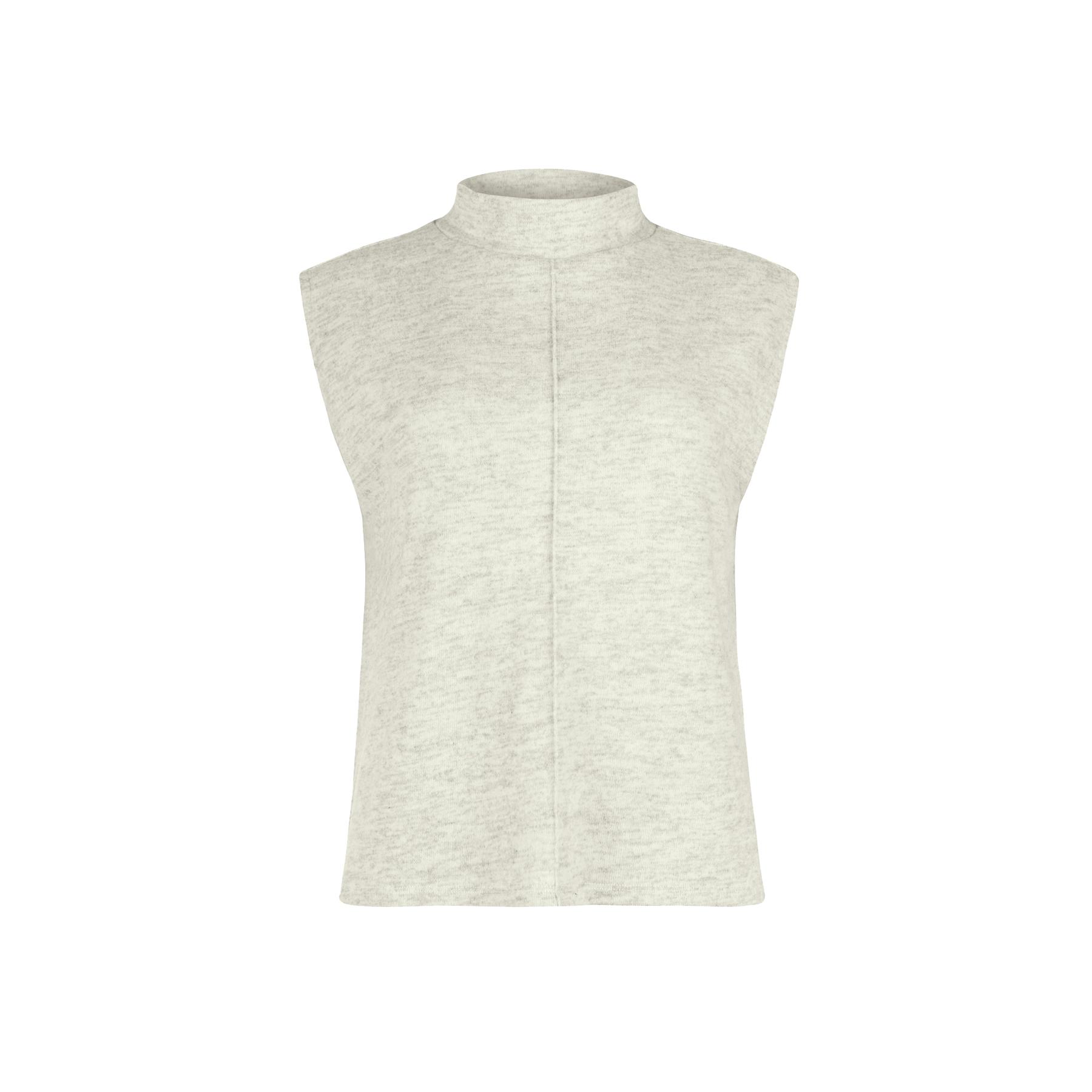 3838411476254 - Ärmelloser Pullover mit Stehkragen Damen Rosie