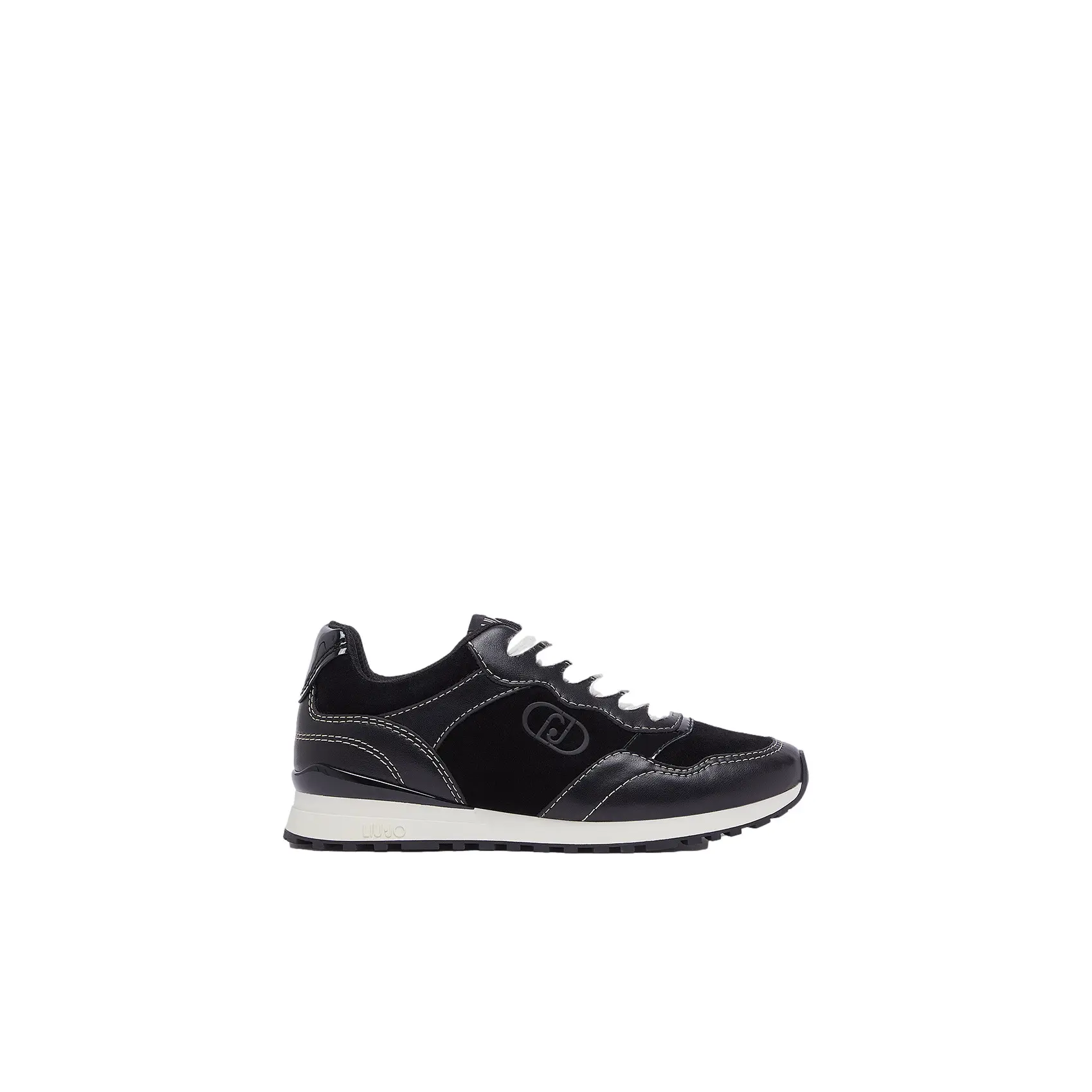 Sneakers da donna in pelle e camoscio  Maxi Wonder Low 02 Bis