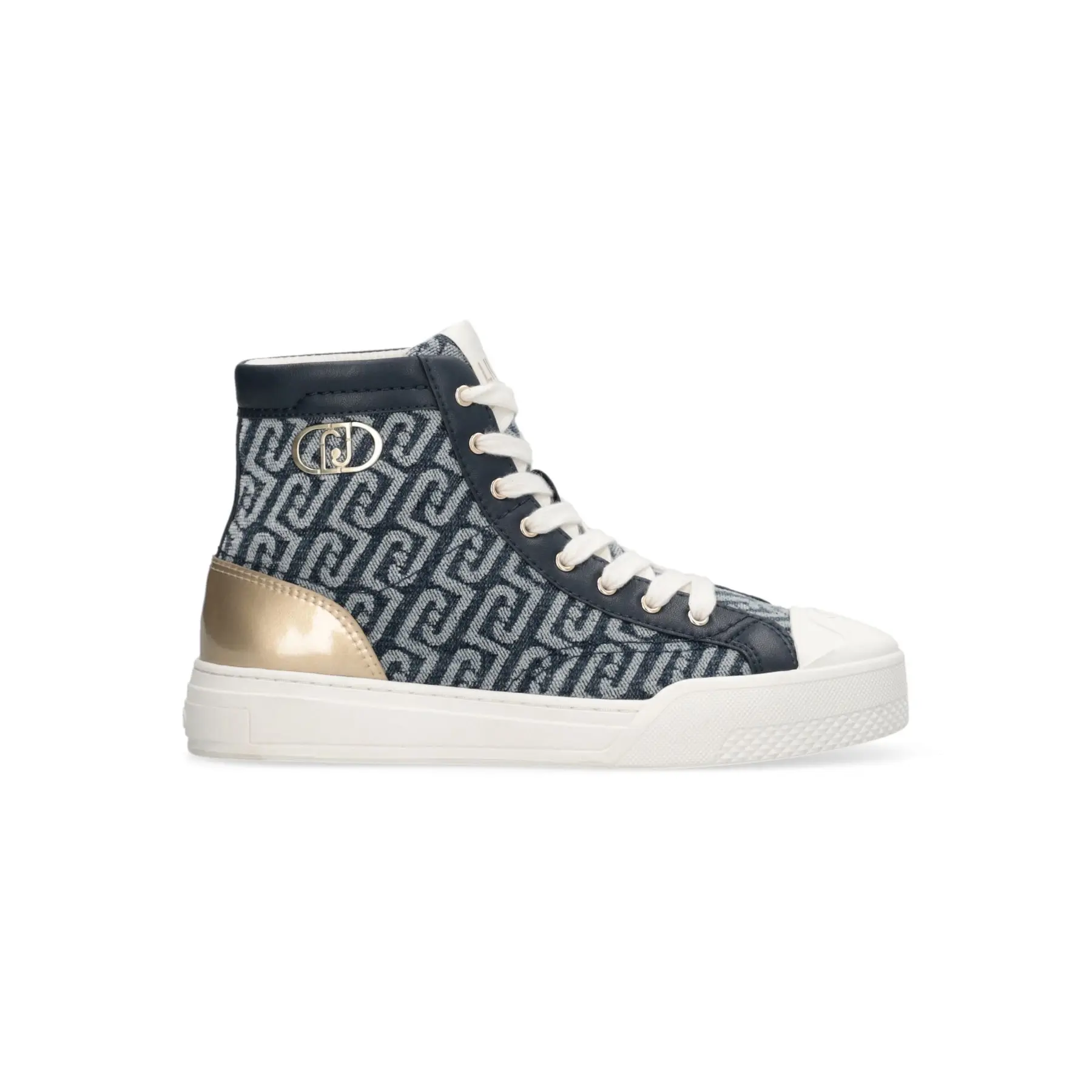 Sneakers in denim da donna  Benson 02 Mid