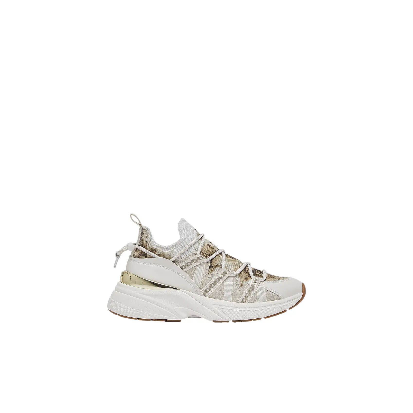 Liu Jo Women's Blanc Printed Mesh Trainers Lj01 10