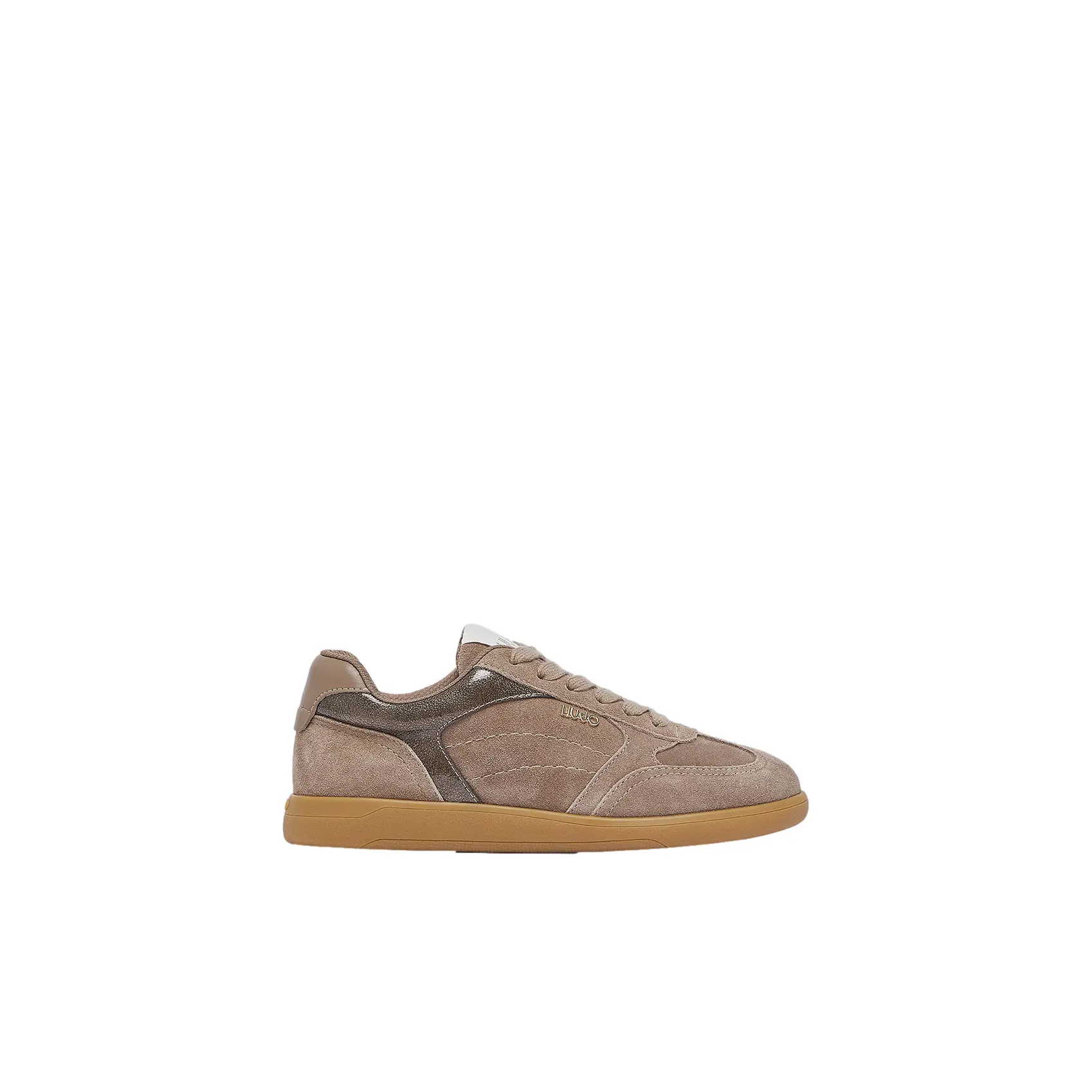 Liu Jo Women's Marron Suede Sneakers Connor 01