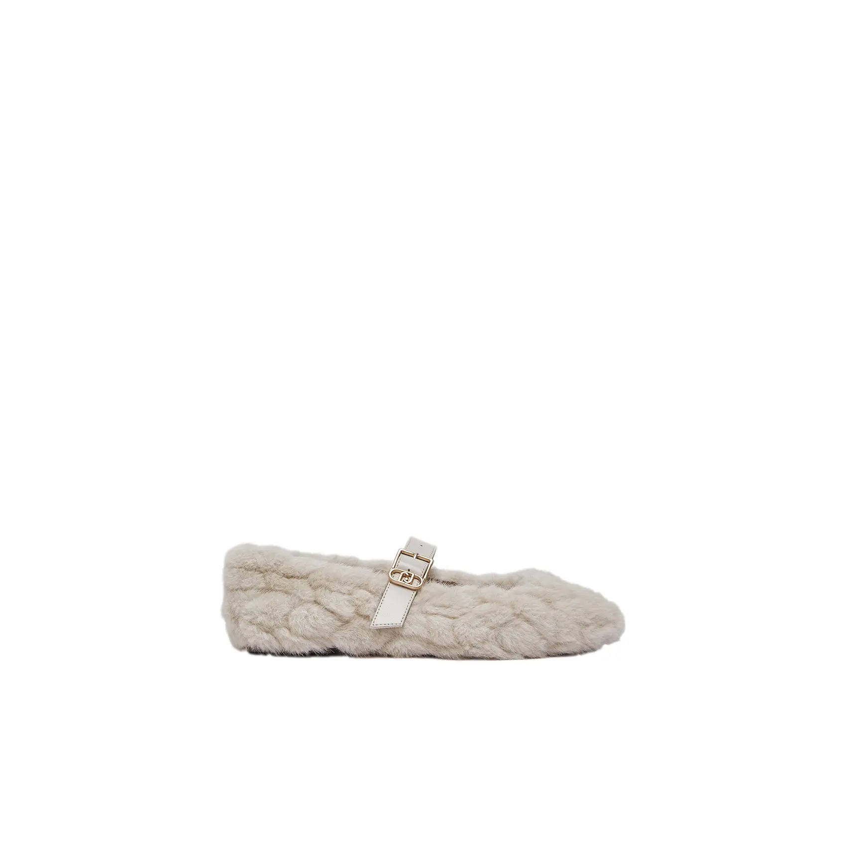 Ballerine in pelliccia sintetica donna  Brigitte 11