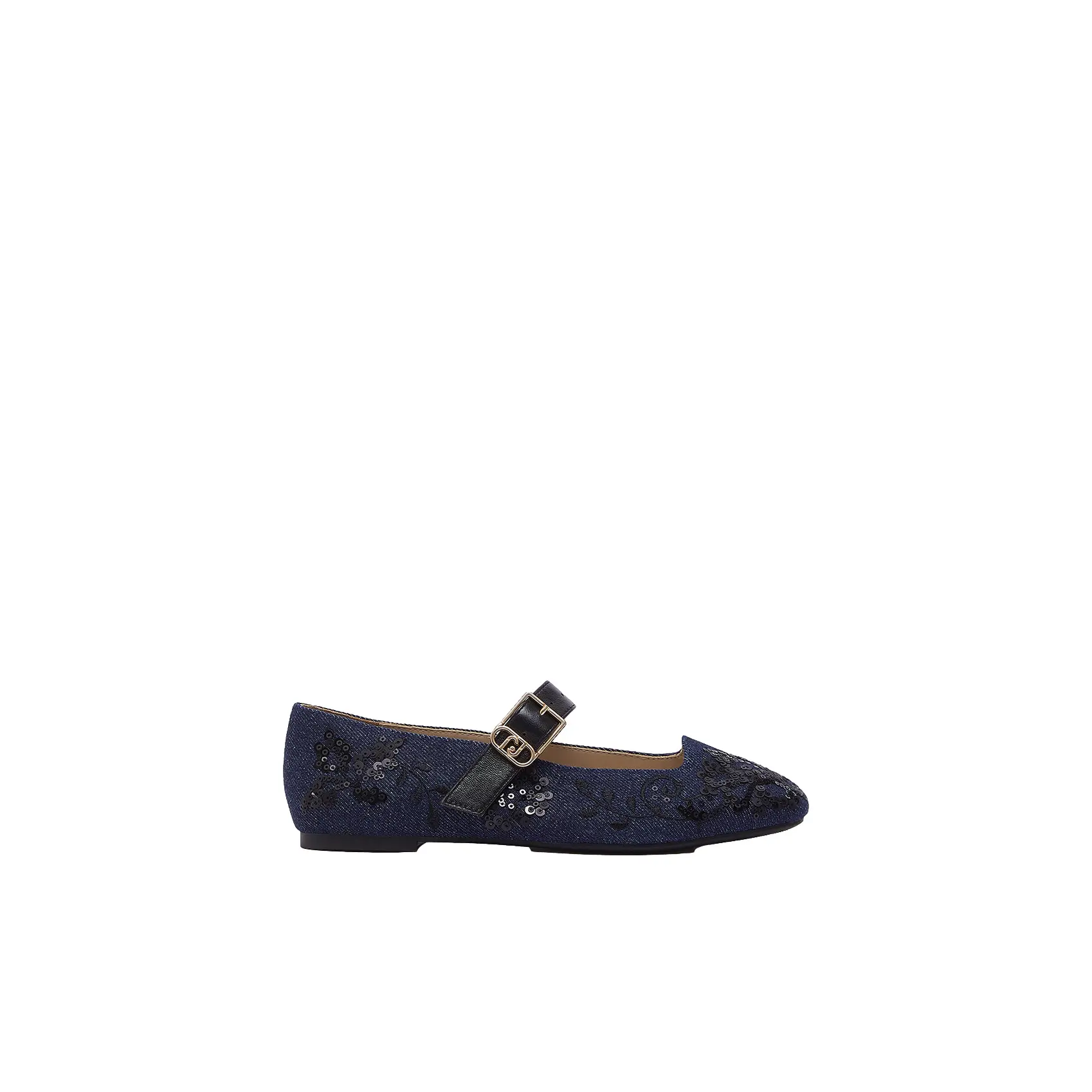 Ballerine in denim con ricami donna  Brigitte 11