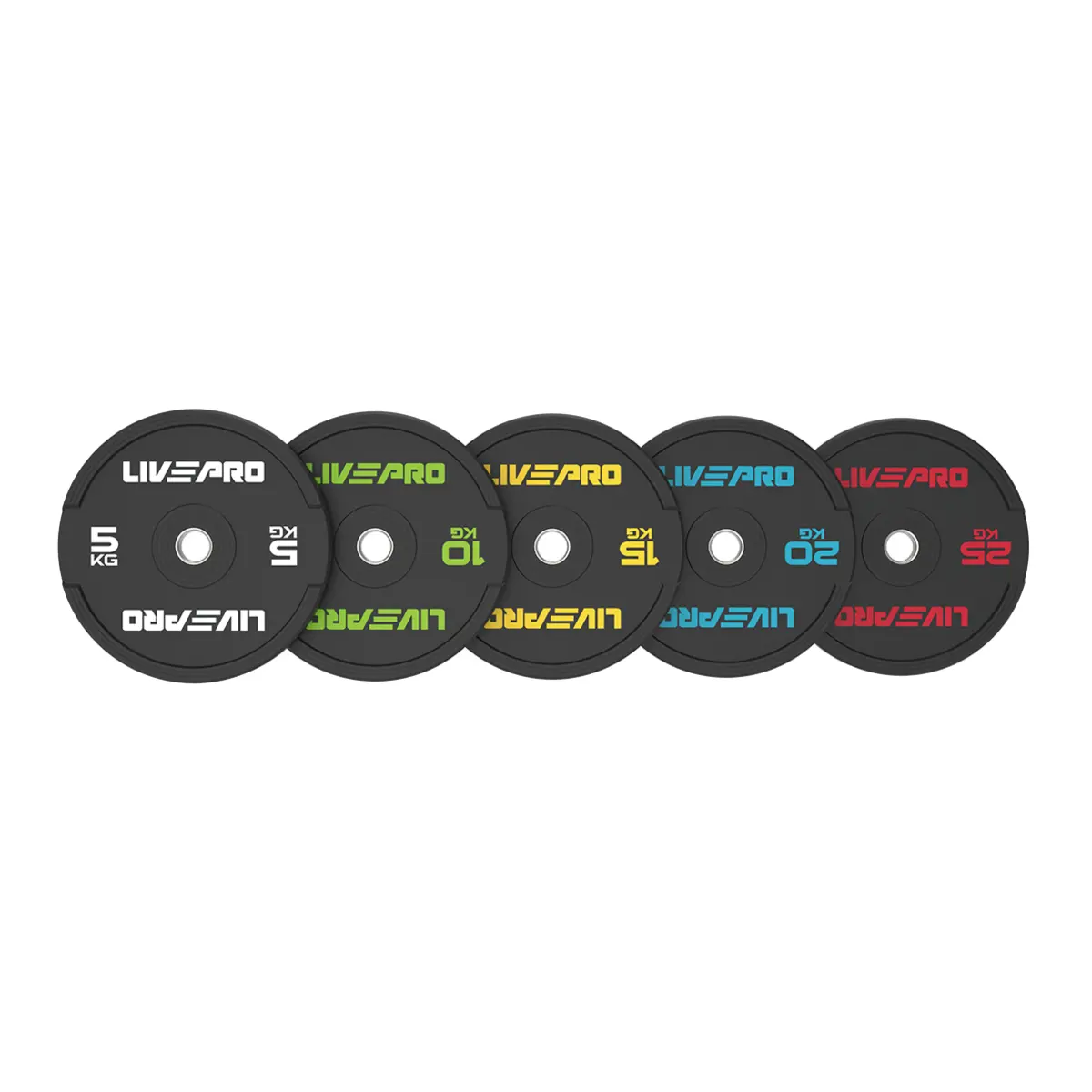 Disque de musculation bumper Livepro