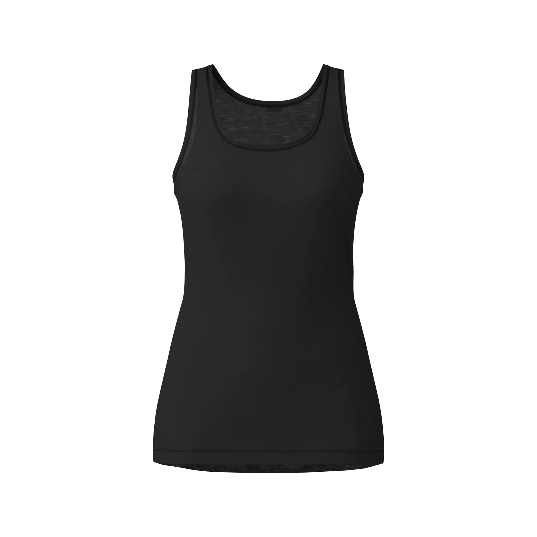 Loeffler Merino Light Mouwloos T-shirt Zwart 40 Vrouw