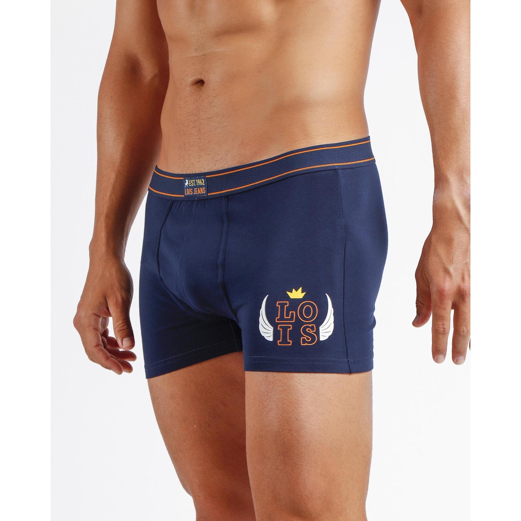 8433623639005 - Bedruckte elastische Baumwollboxer Mechanic (x2)