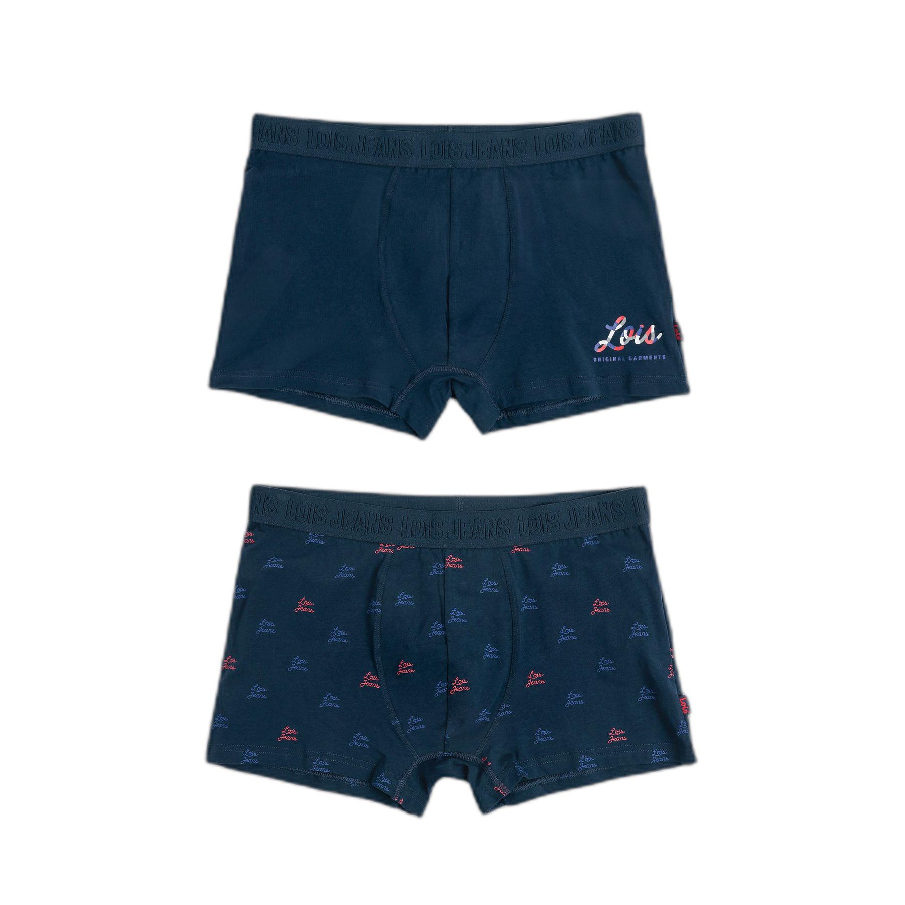 8433623822483 - Boxershorts aus Stretch-Baumwolle Intermittent (x2)