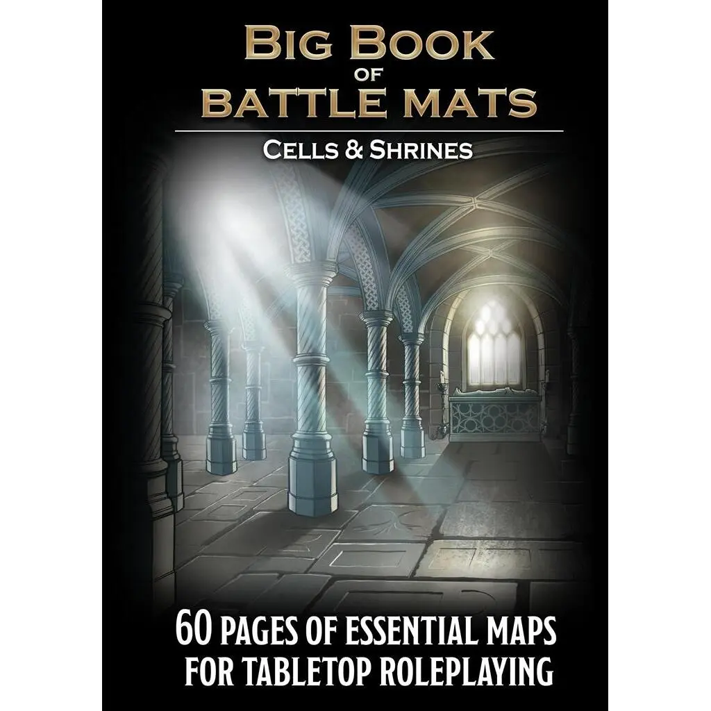 5060703680669 - Spielbuch Big Book Of Battle Mats Cells & Shrines