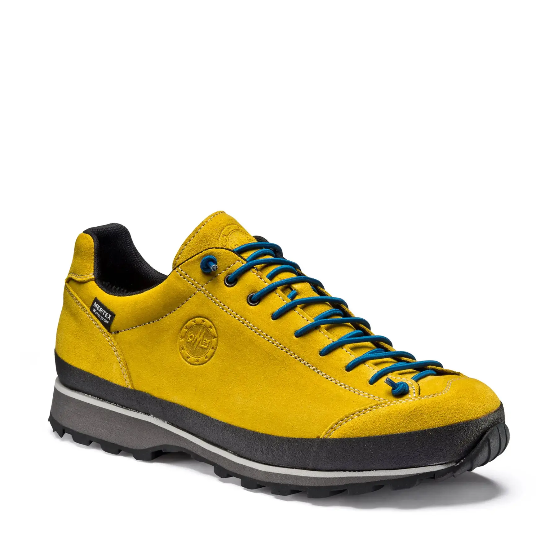 Lomer Bio Naturale Low MTX Wandelschoenen Soleil | Geel | Suède | Maat 41 | 50082.A.19