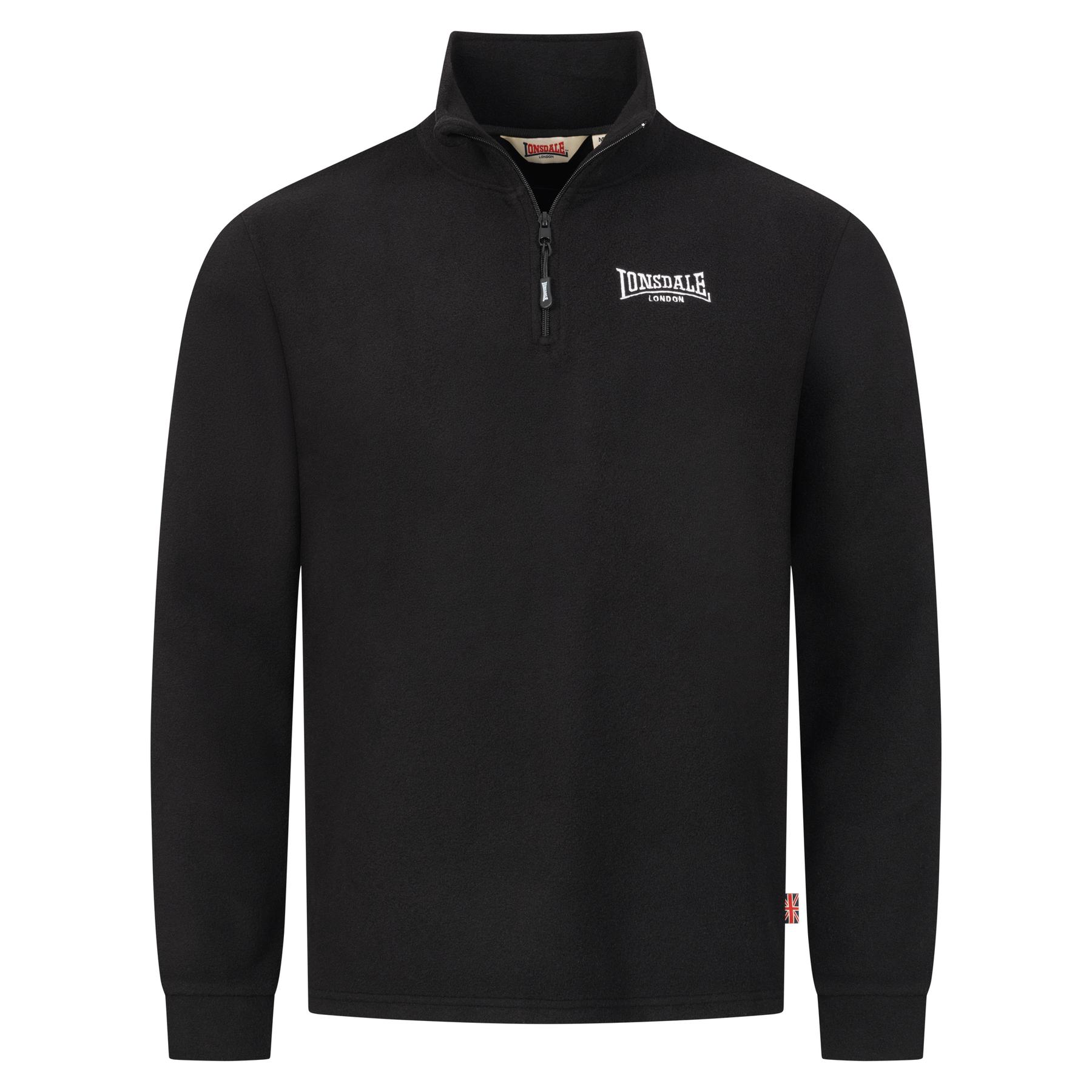 4255581580359 - Herren Sweatshirt mit Viertelreißverschluss normale Passform LOSTOCK