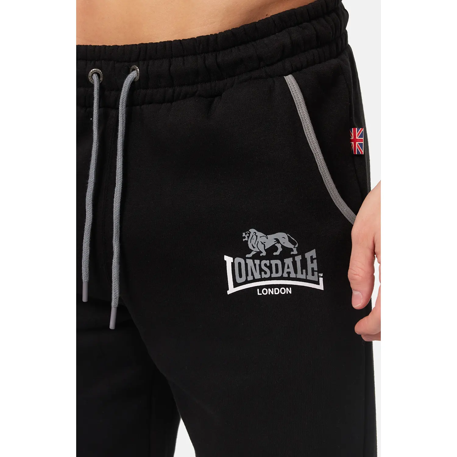 Lonsdale Two Tones Pantalon De Jogging Homme - Confortable Et Stylé Pour Le Sport