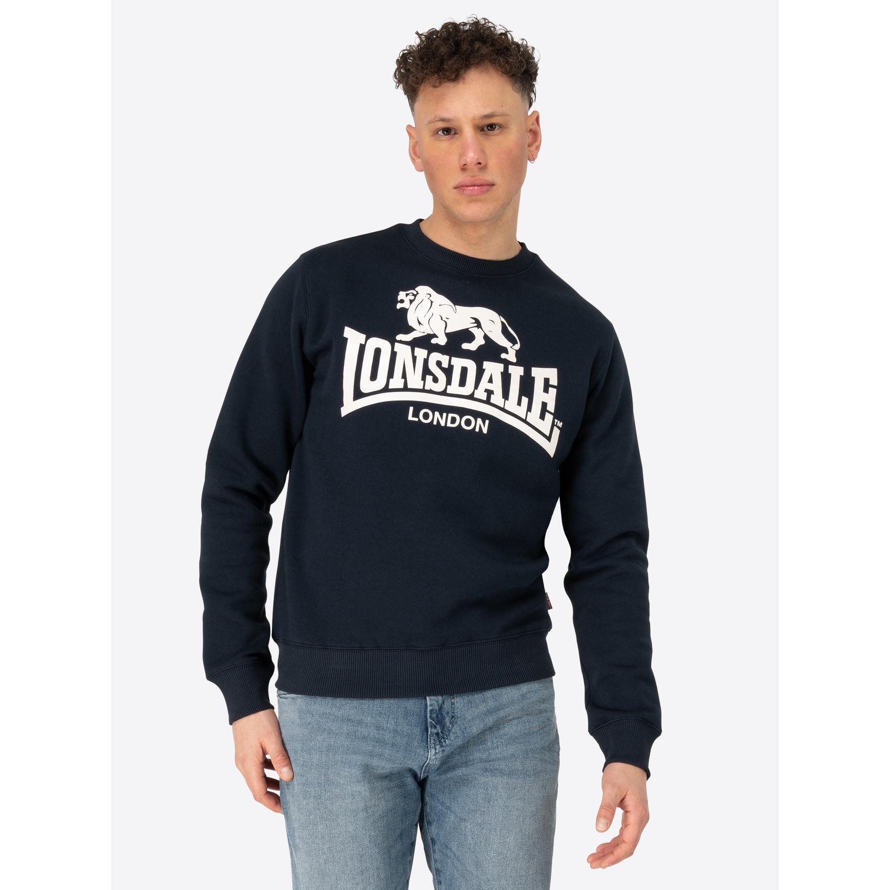 4255581573214 - Herren Rundhals Sweatshirt schmale Passform GO SPORT