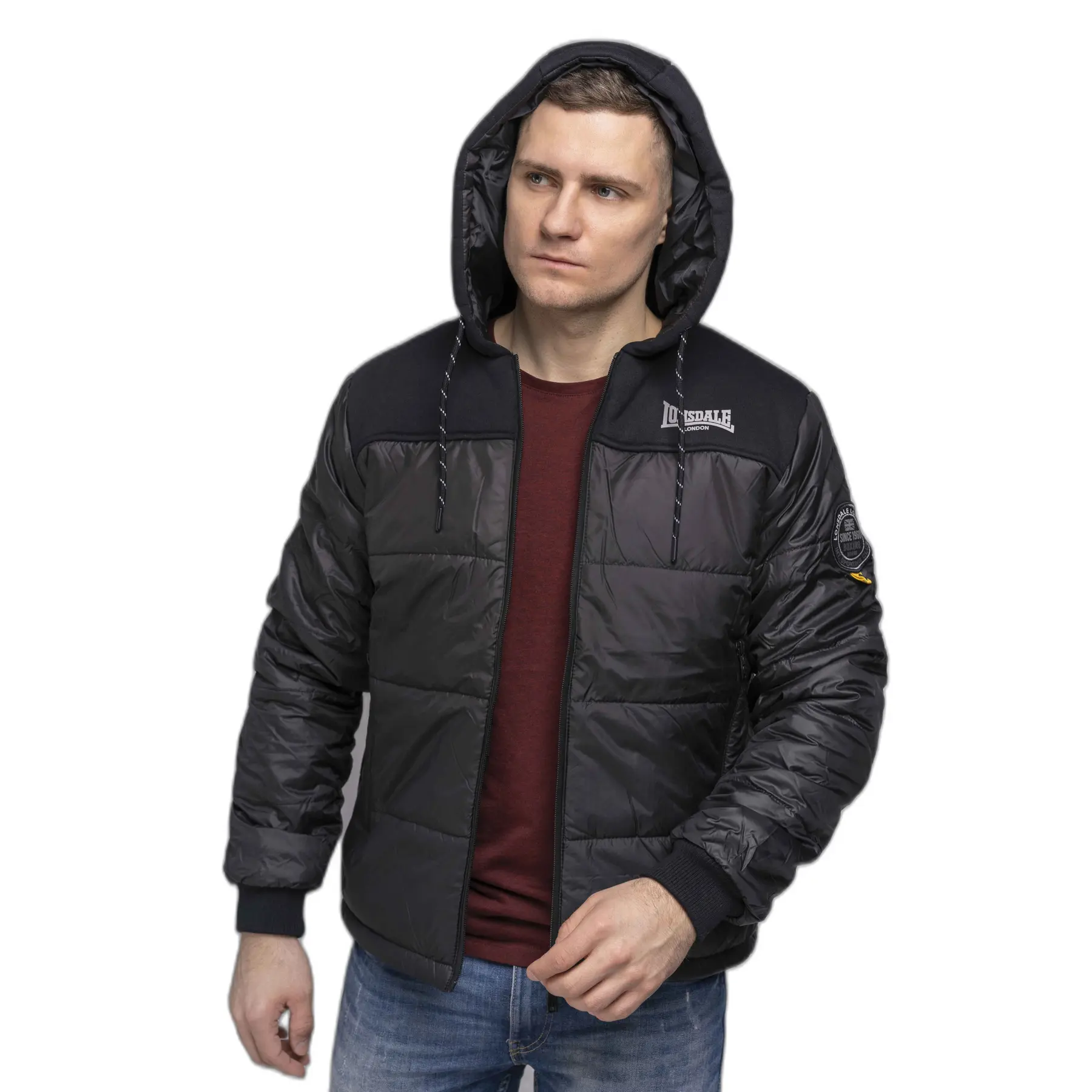 4251522353792 - Herren Winterjacke mit Kapuze normale Passform BOTALLACK