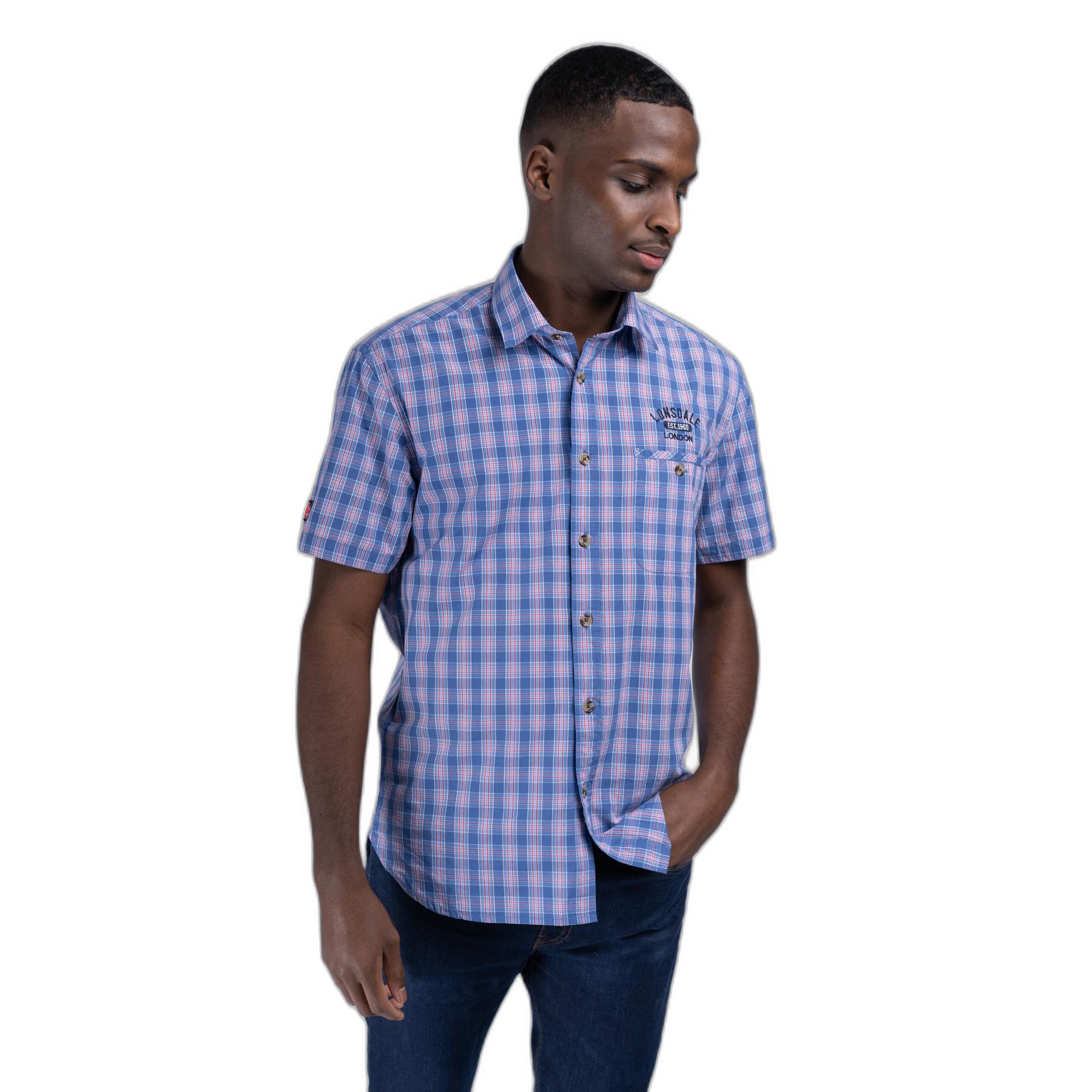 4251522355390 - Herren Kurzarmhemd schmale Passform HOLMBUSCH